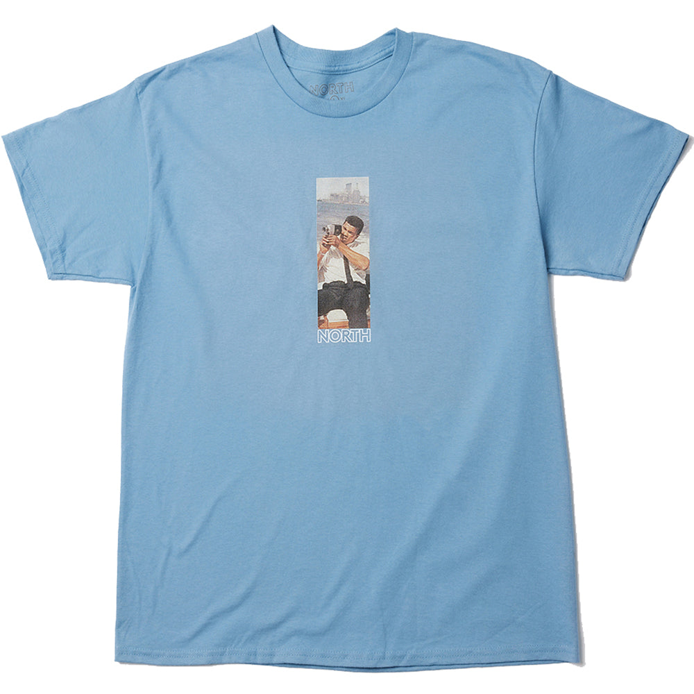 North Ali Super 8mm T Shirt Slate Blue