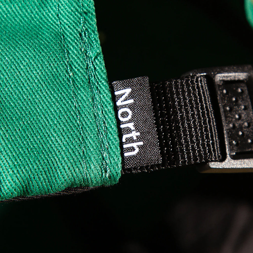 North N Logo Two Tone Cap Green/Navy