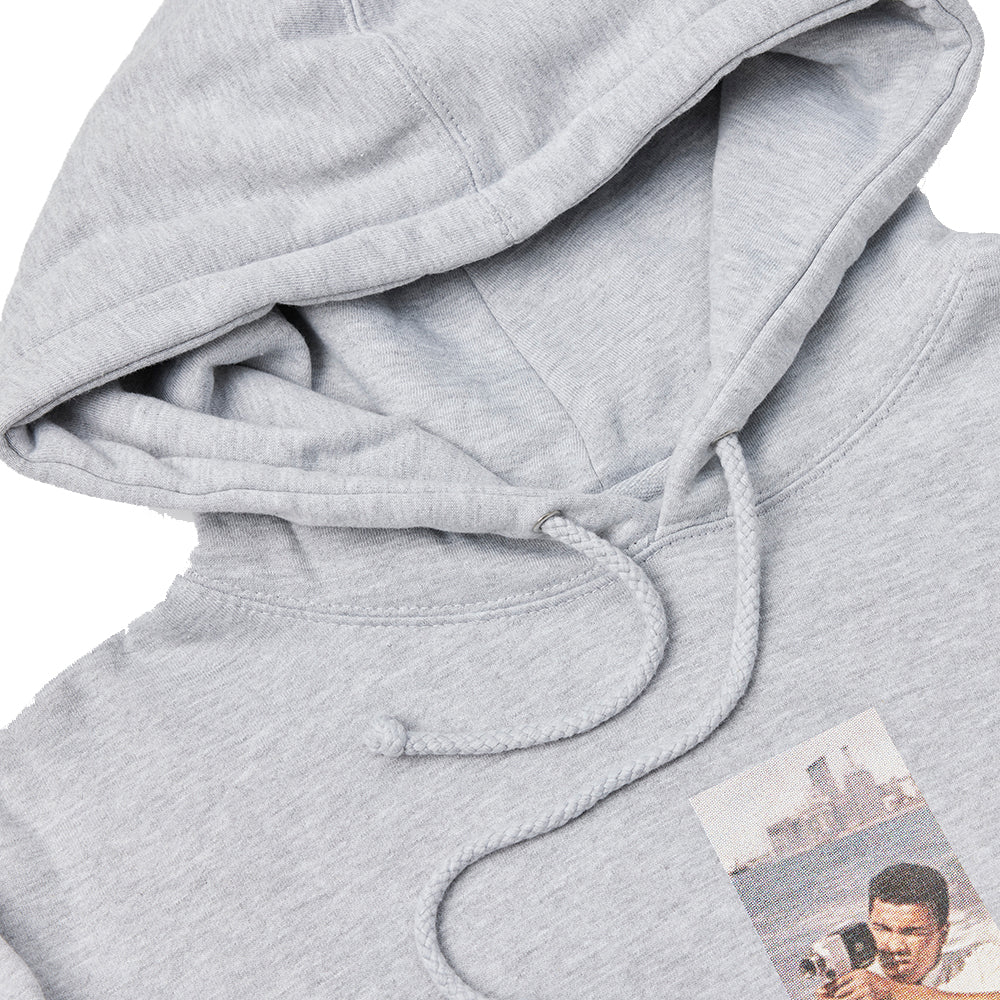 North Ali Super 8mm Hoodie Heather Grey