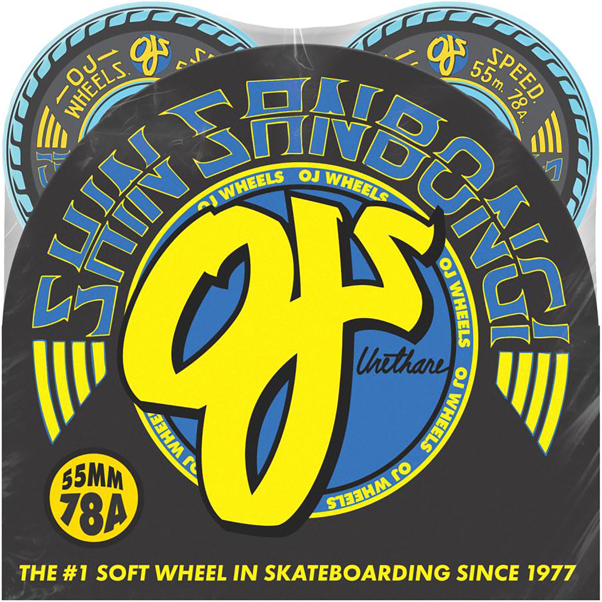 OJ Shin Sanbongi Mini Super Juice 78A Skateboard Wheels 55mm