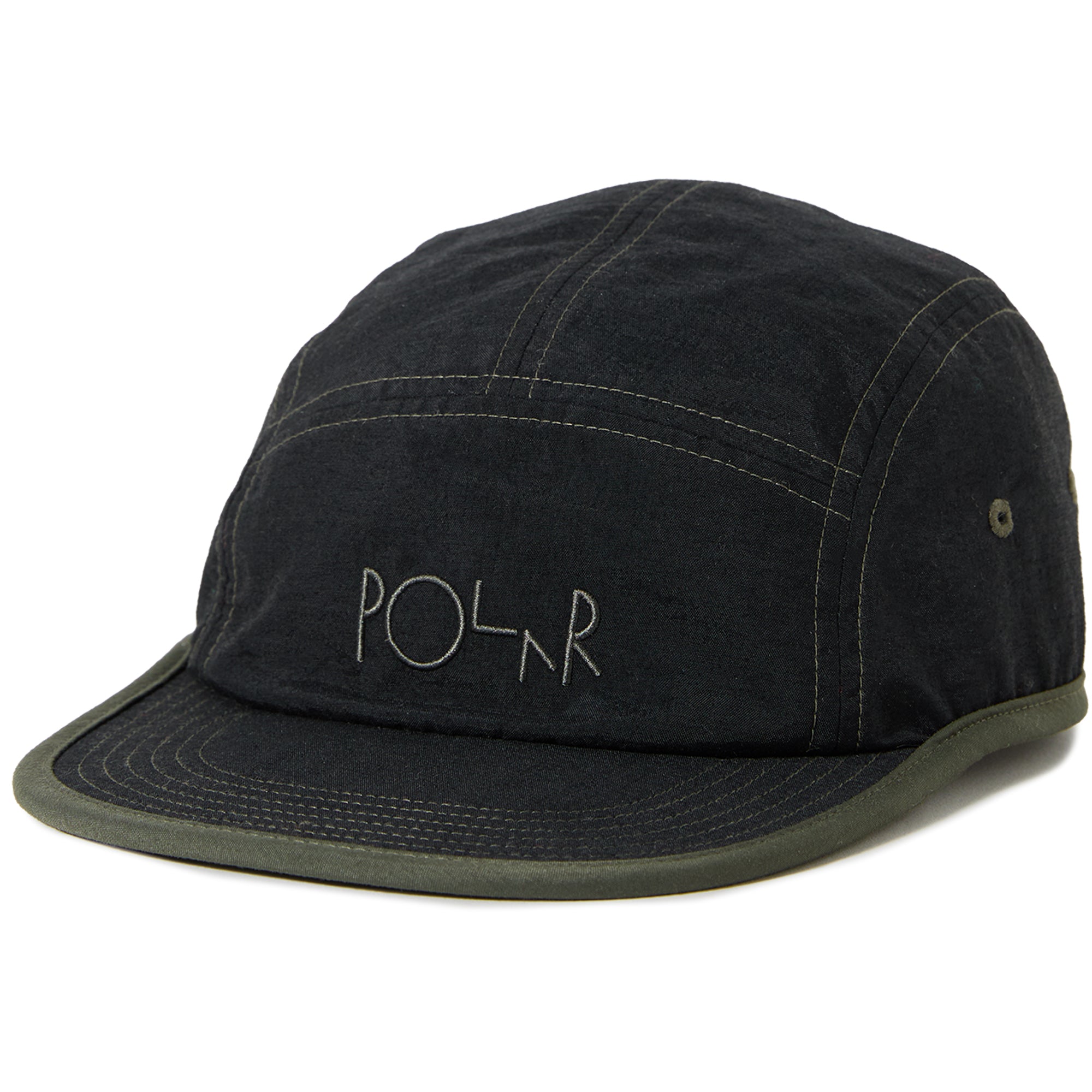 Polar Skate Co Vilde Cap Black/Army Green