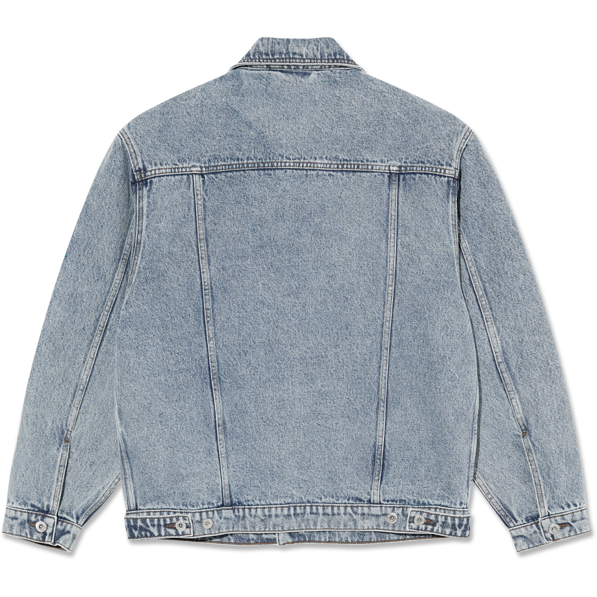 Polar Skate Co Patrik Jacket Heavy Washed Blue