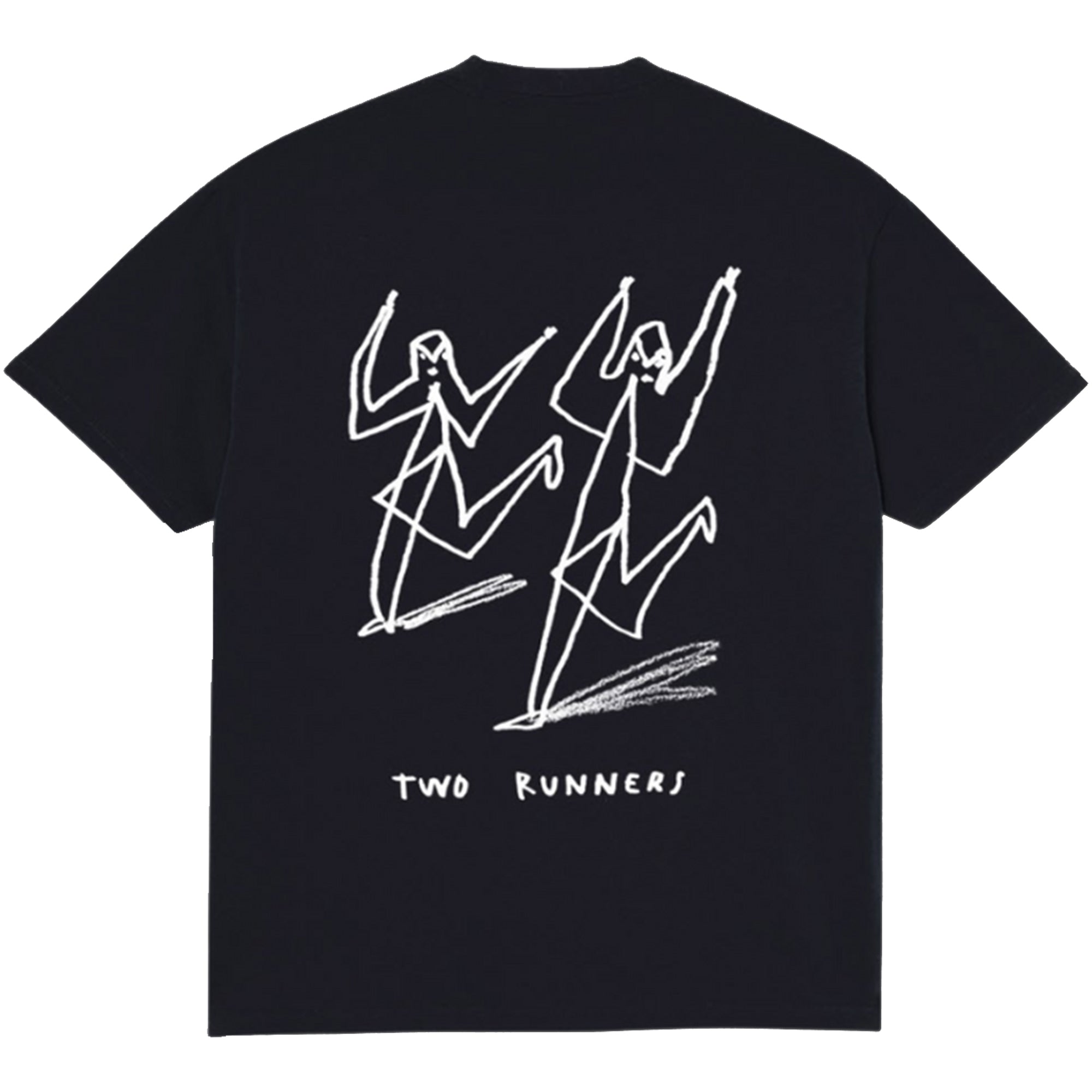 Polar Skate Co Two Runners Tee Black
