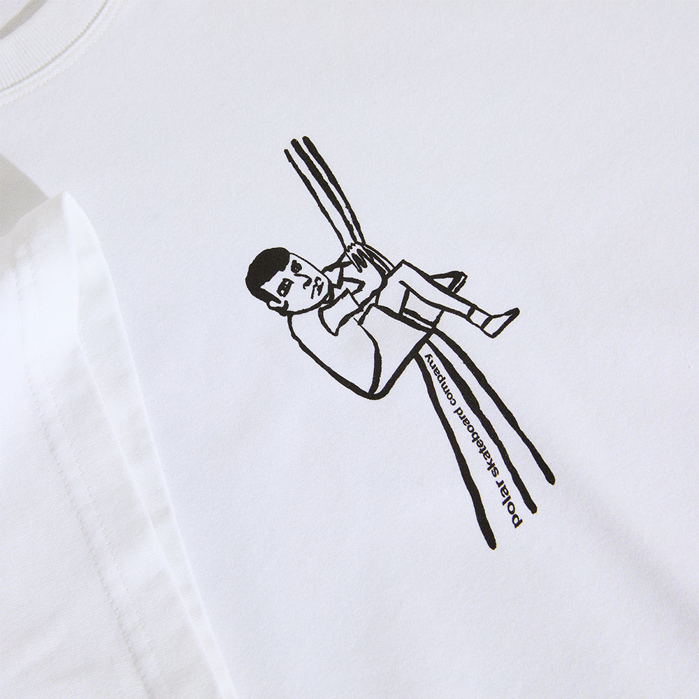 Polar Skate Co I'm Dane Tee White