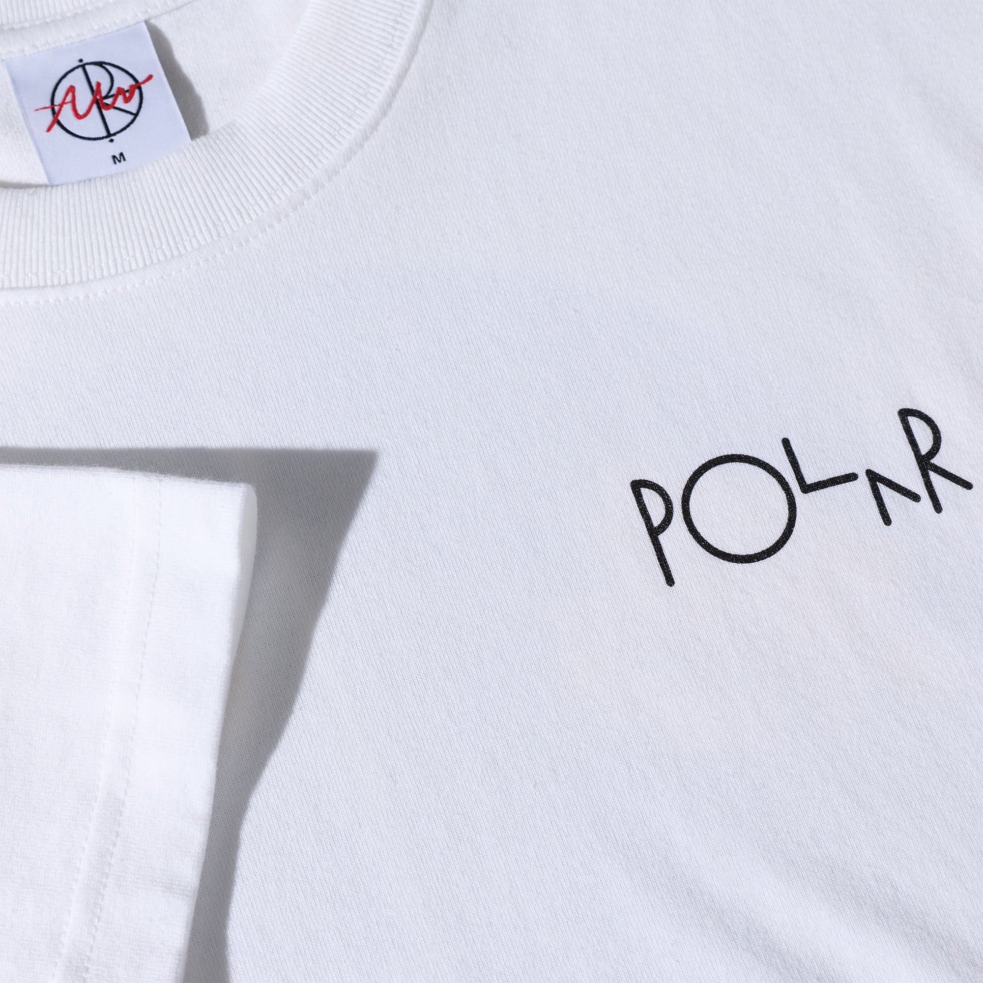 Polar Skate Co Märtas Roses Fill Logo Tee White