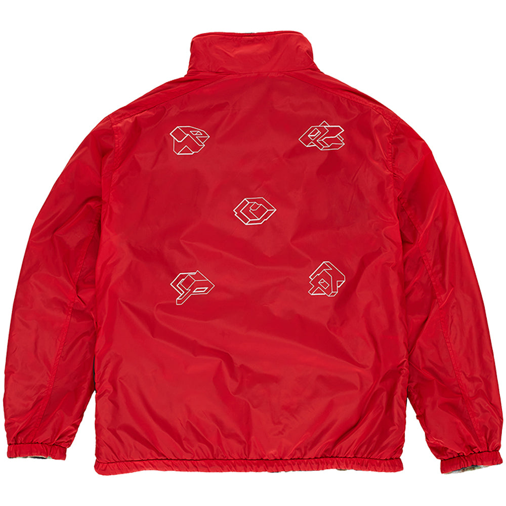 Pop Trading Company Adam Reversible Jacket Delta Camo/Goji Berry