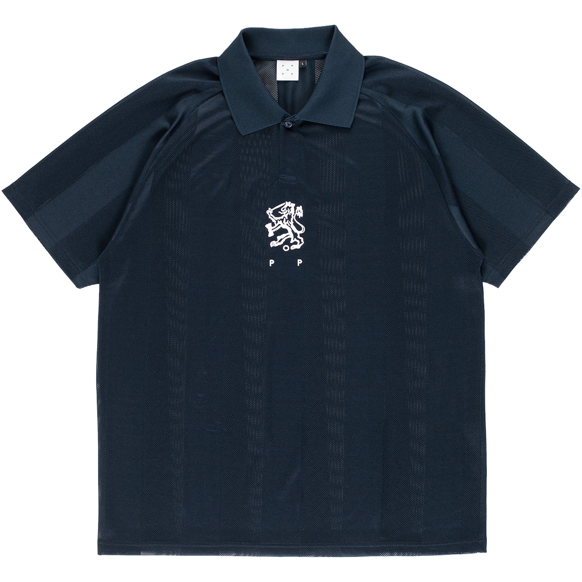 Pop Trading Company Sportif Cub Shirt Navy