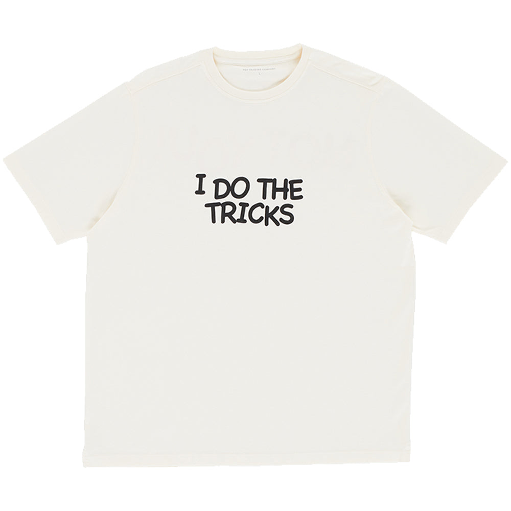 Pop Trading Company Too Real T Shirt Off White