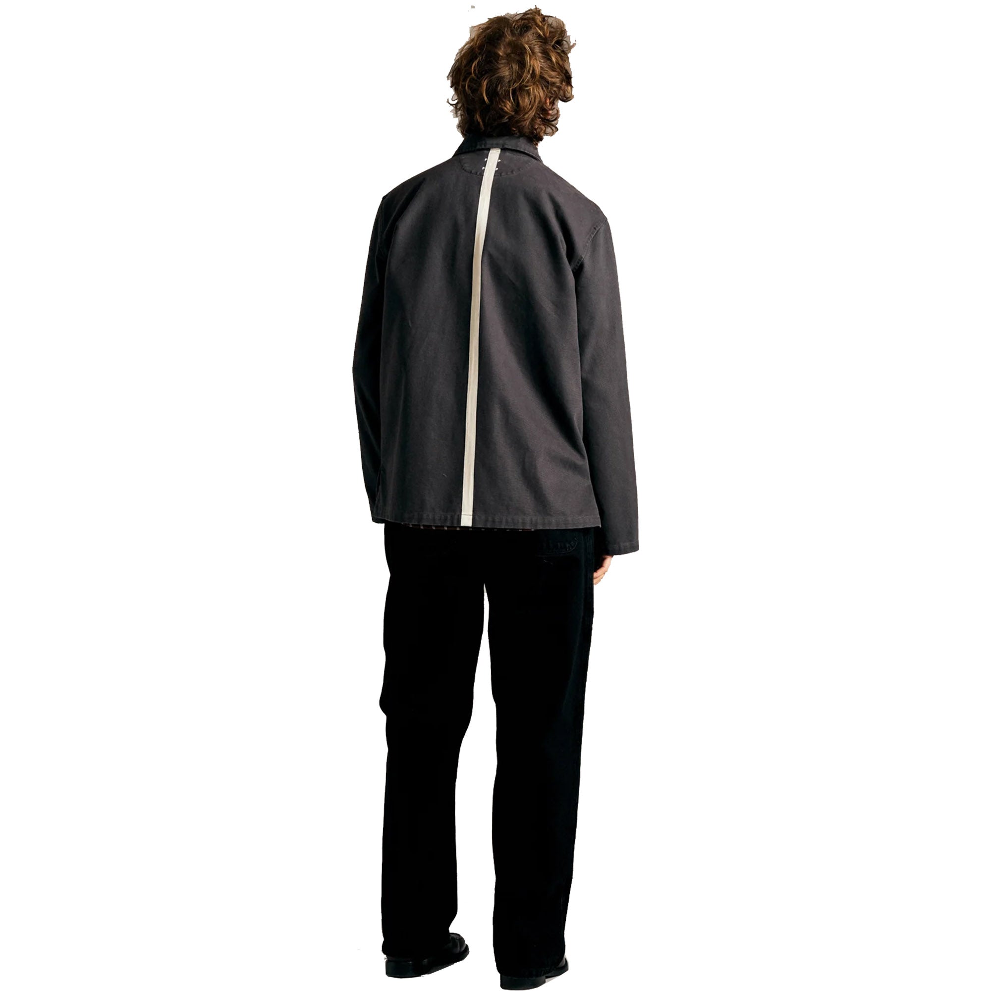 Pop Trading Company Beatie Overshirt Charcoal
