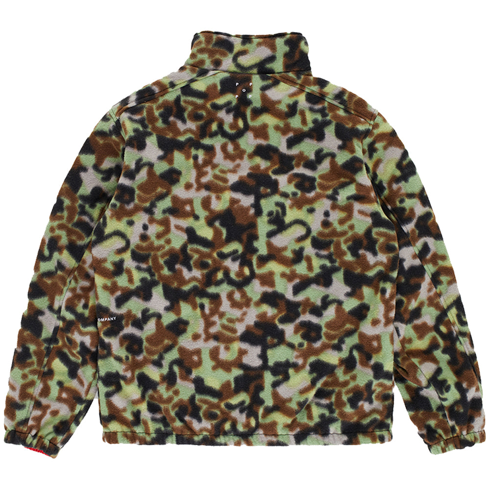Pop Trading Company Adam Reversible Jacket Delta Camo/Goji Berry