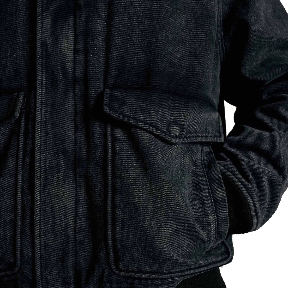 Pop Trading Company Johnston Jacket Black
