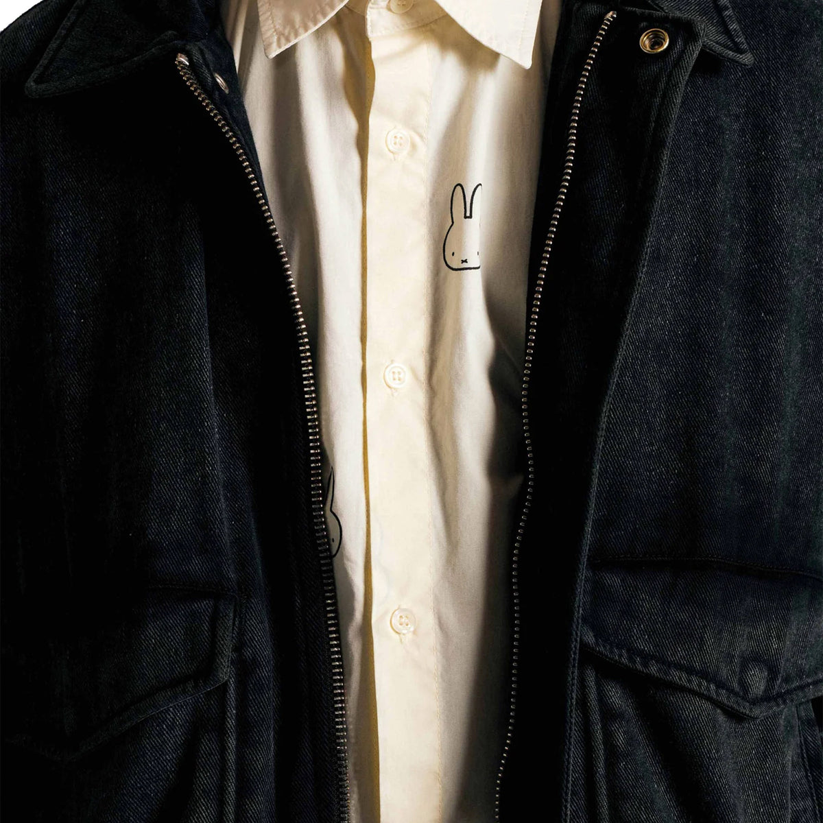 Pop Trading Company Johnston Jacket Black