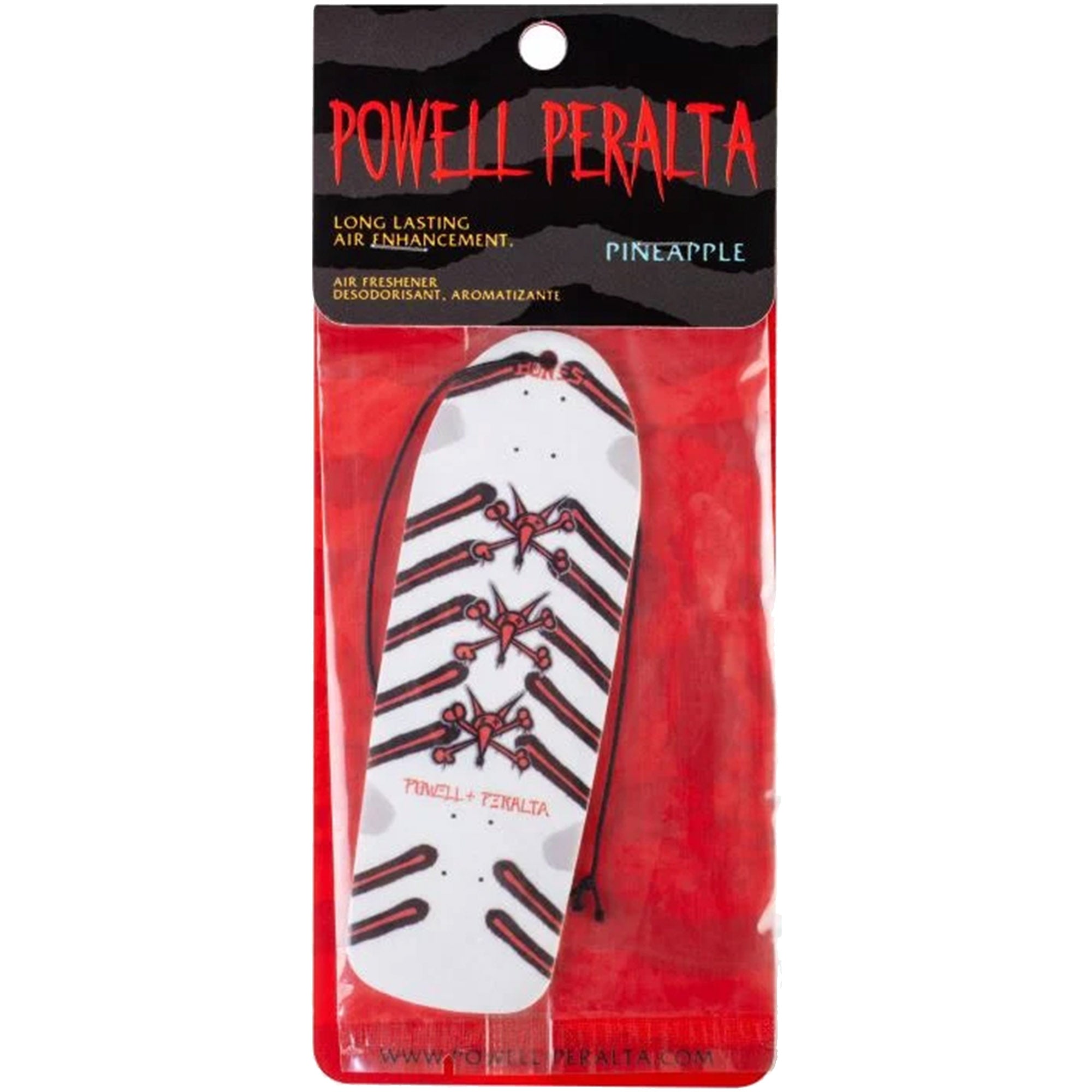 Powell Peralta Rat Bones White Air Freshener Pineapple Scent