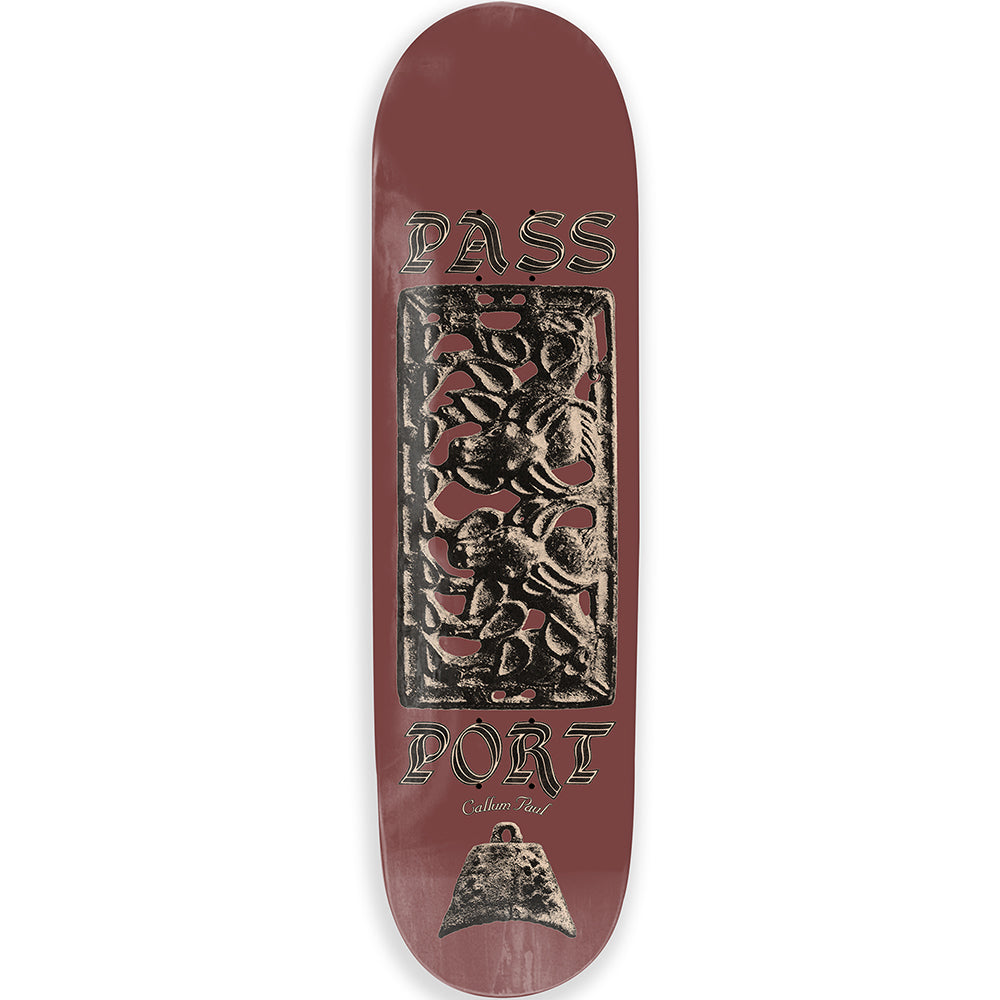 Pass~Port Callum Paul Bronzed Age Series Skateboard Deck 8.38"