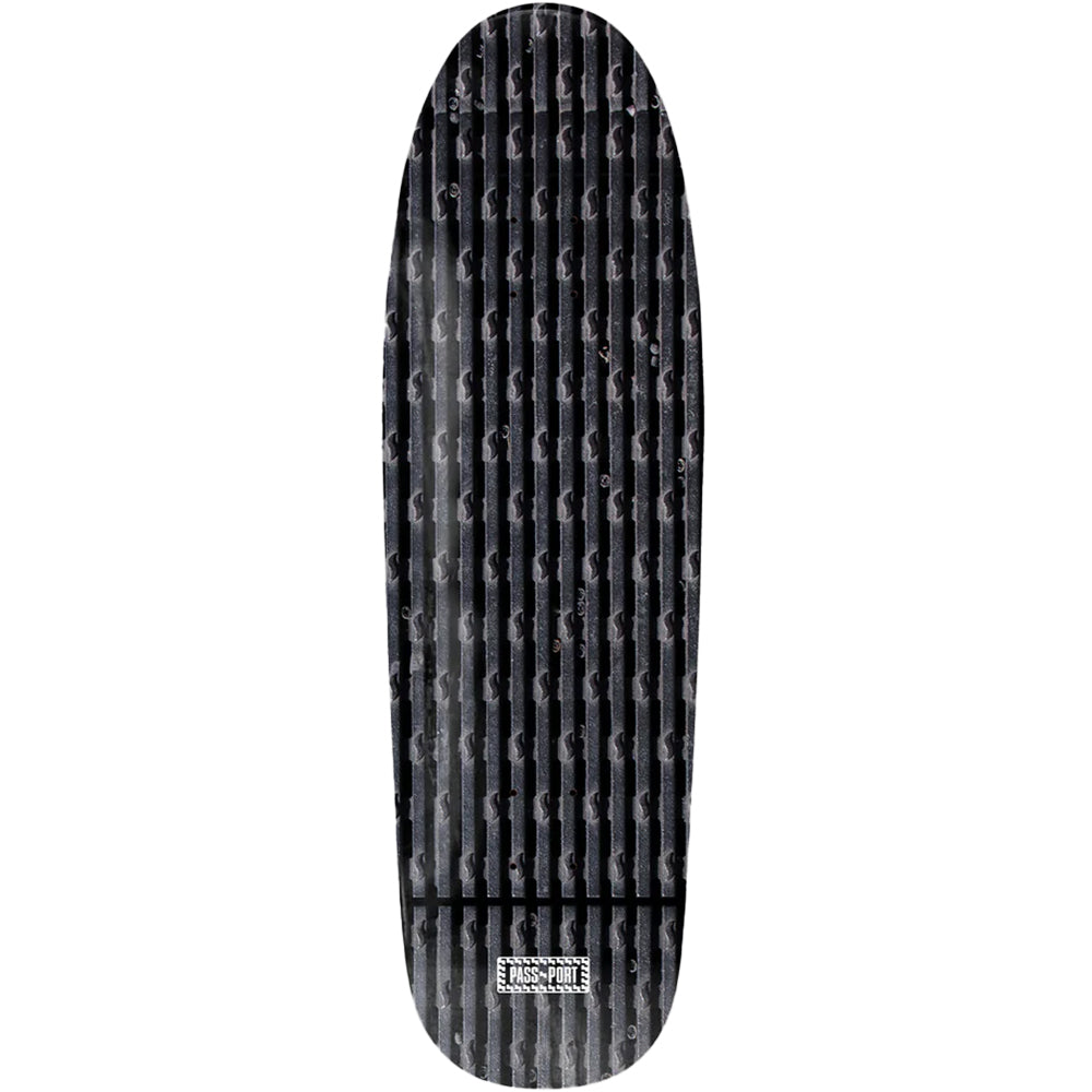 Pass~Port Drain Series Tilde Spade Skateboard Deck 8.875"