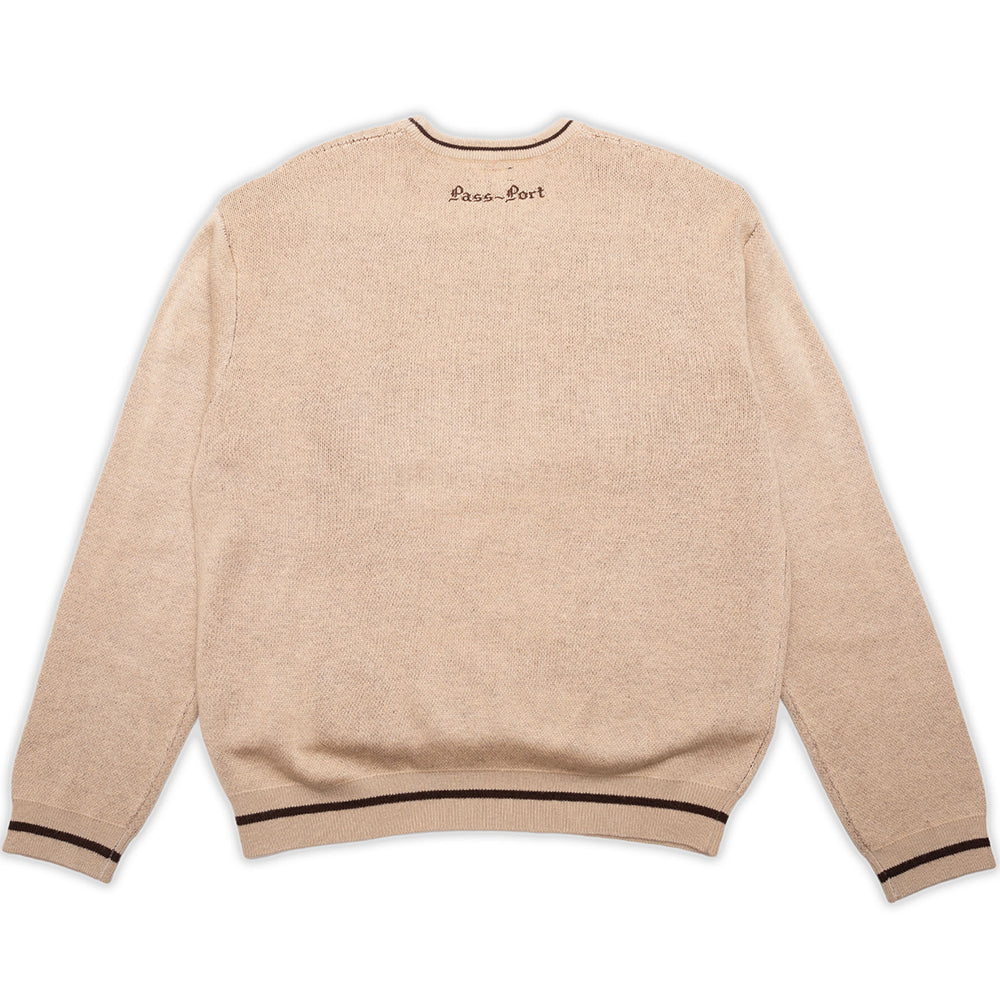 Pass~Port Kings X Fountain Mohair Sweater Cream