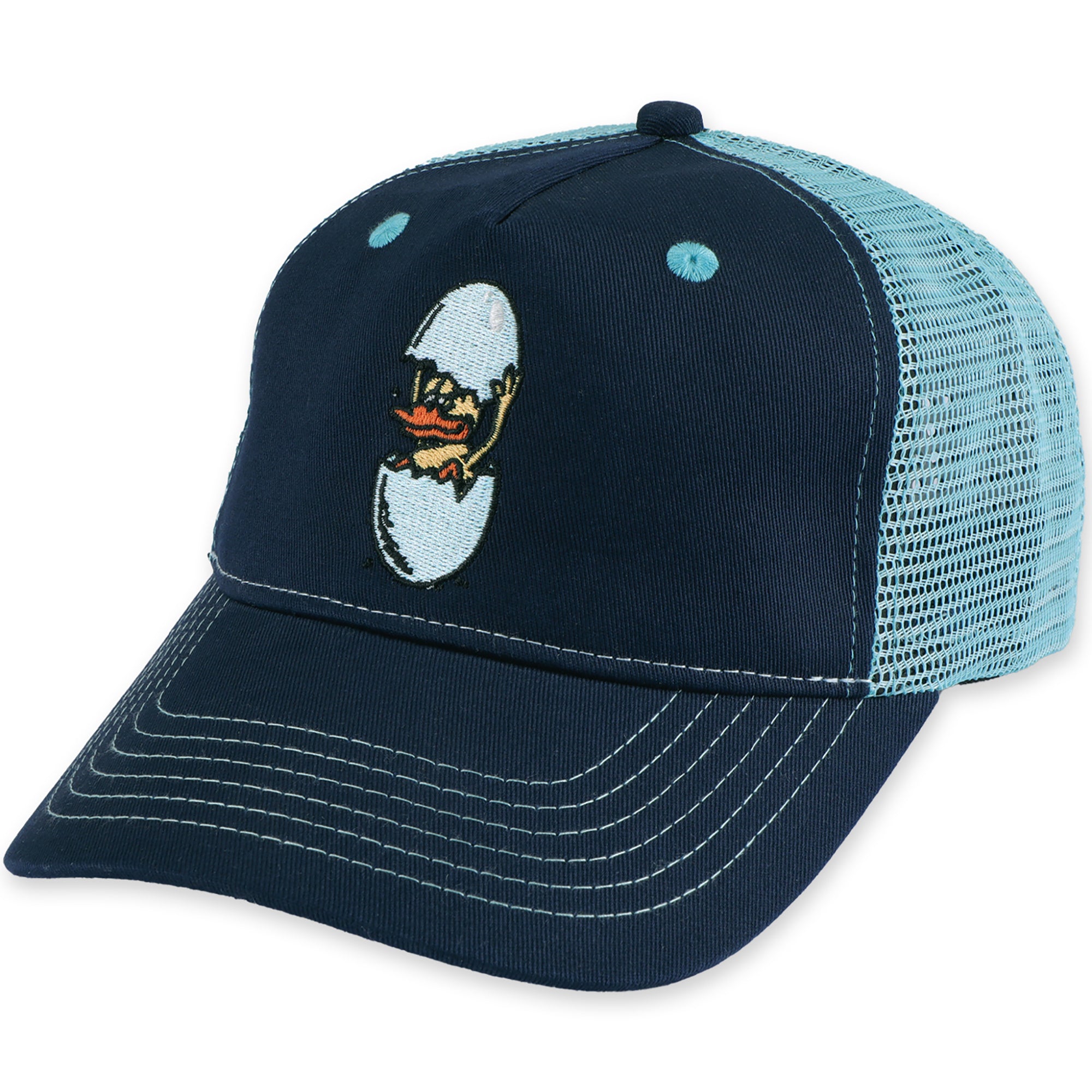 Pass~Port Over It Packers Trucker Navy