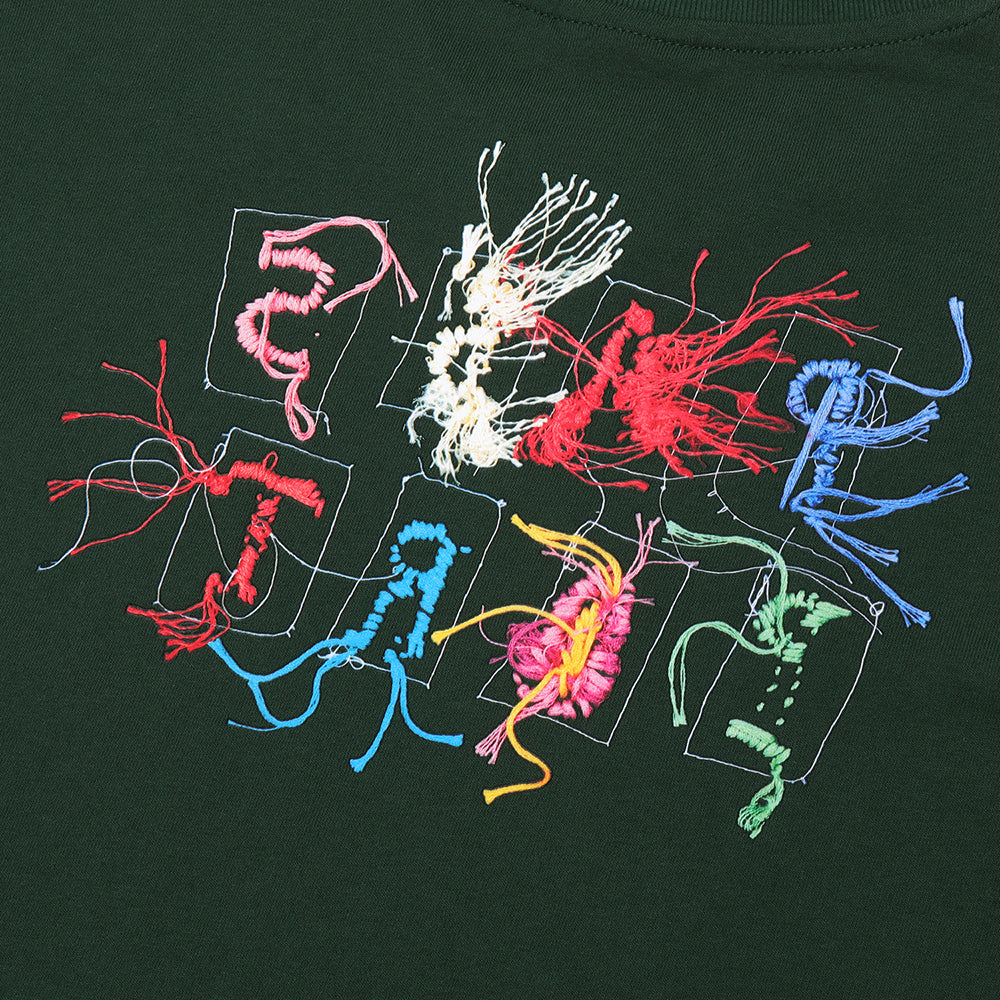 Pass~Port Patchwork Tee Forest Green