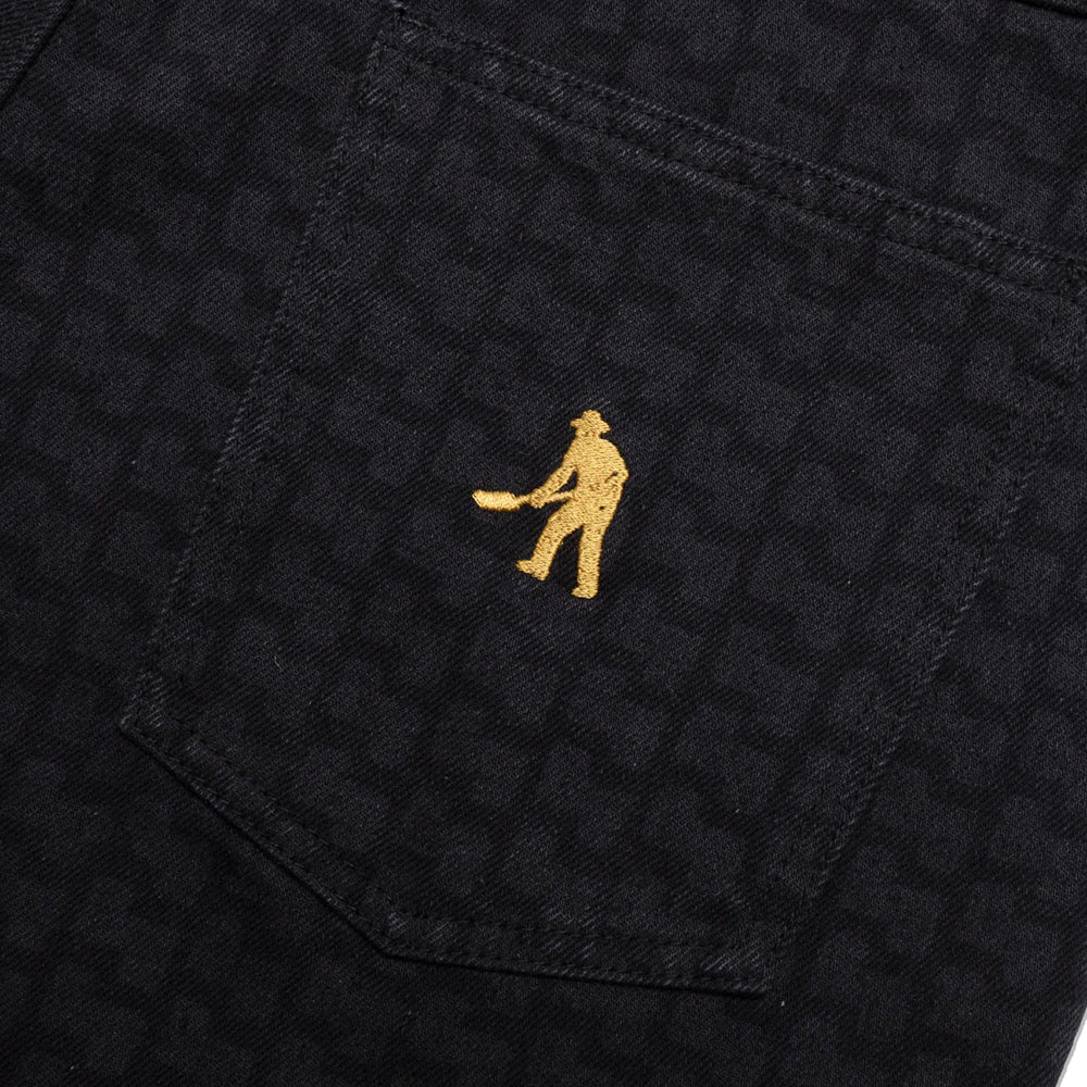 Pass~Port Workers Club Jean Drain Laser Etched Black