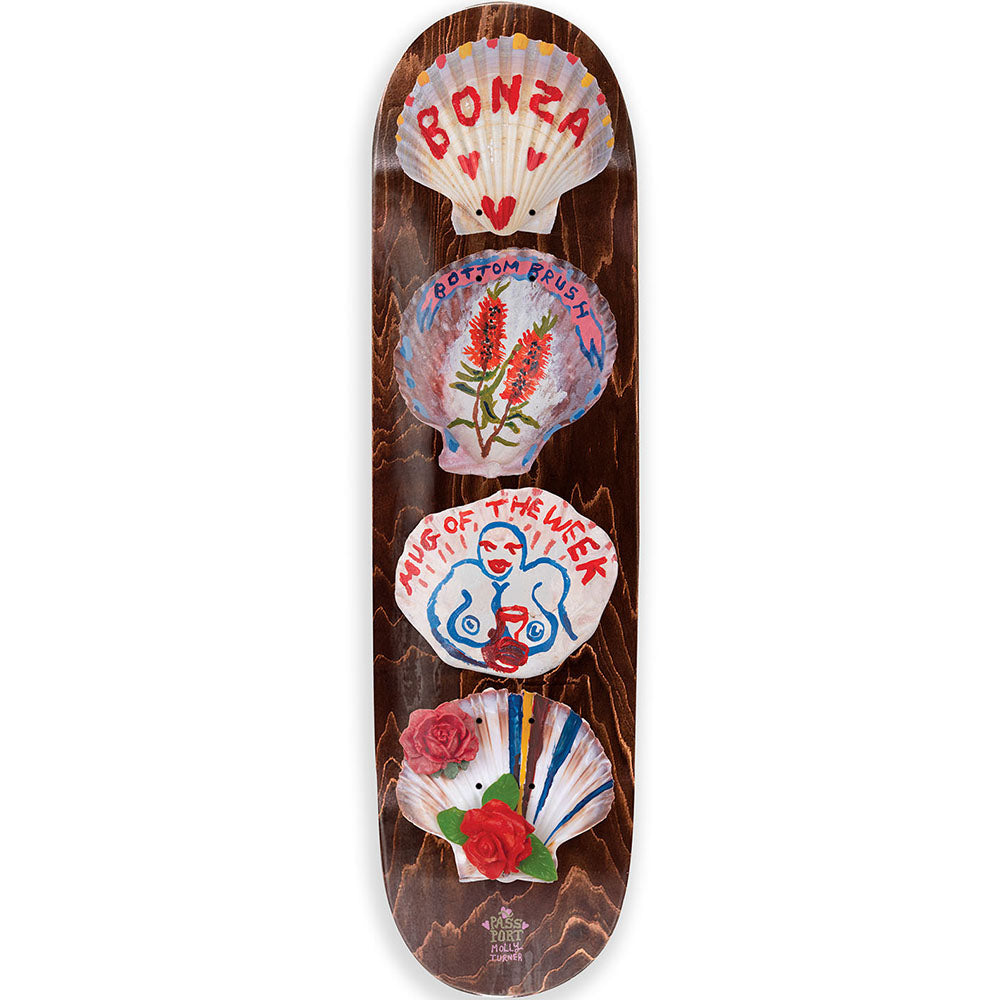 Pass~Port Molly Turner Series Shells Skateboard Deck 8.125"