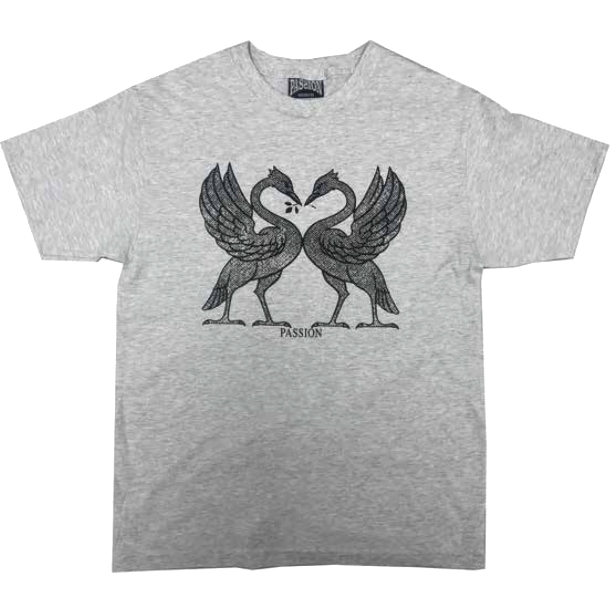 Passion Birds Tee Grey Marl