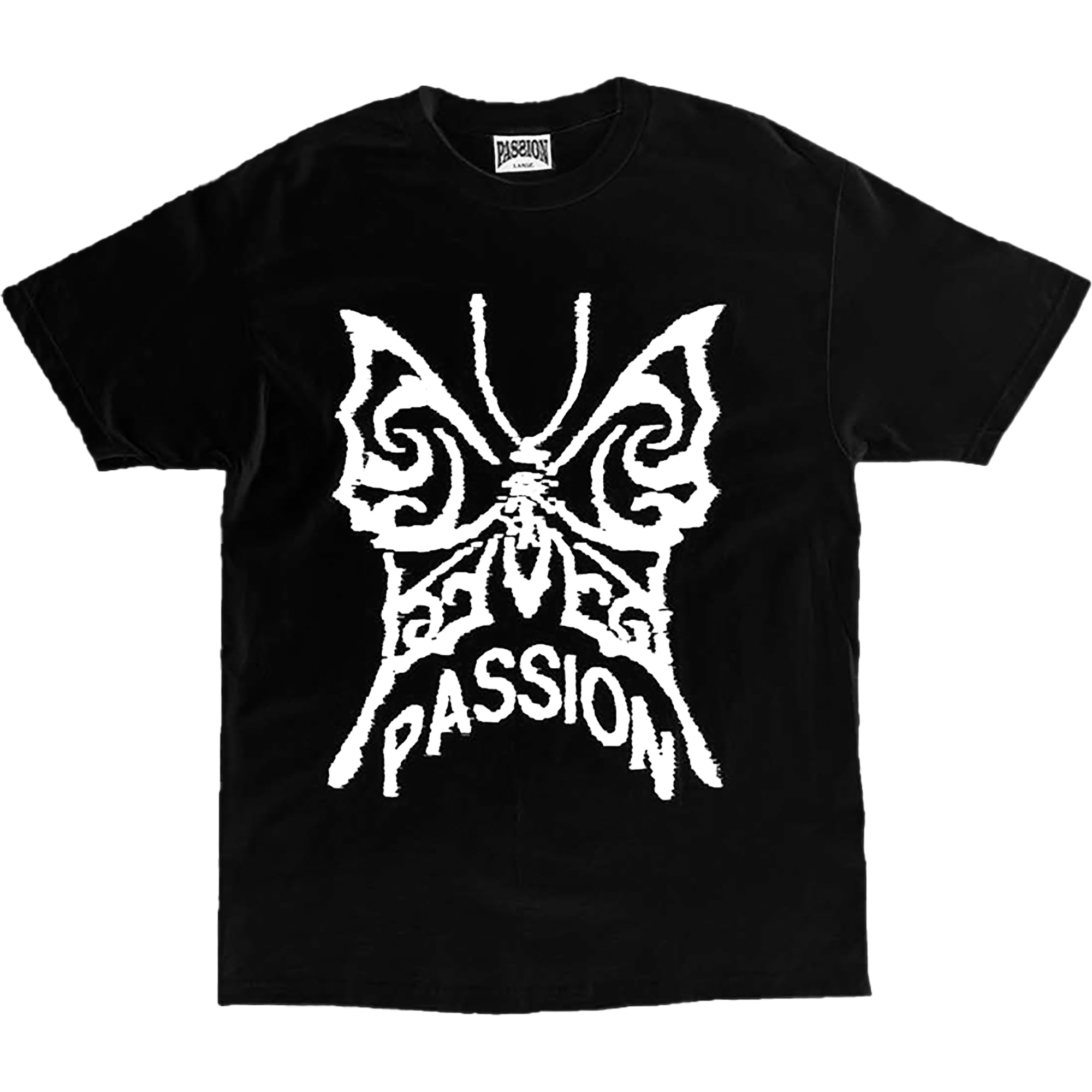 Passion Butterfly Tee Black