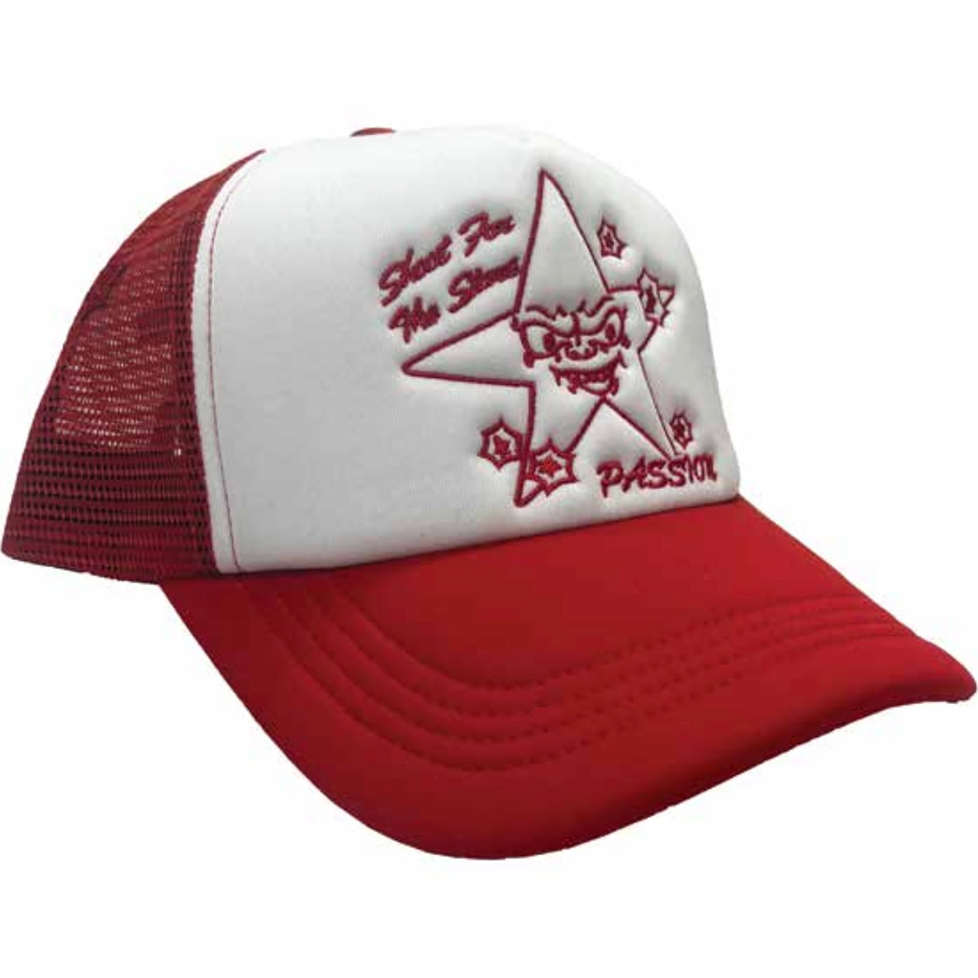 Passion Target Practice Trucker Cap Red
