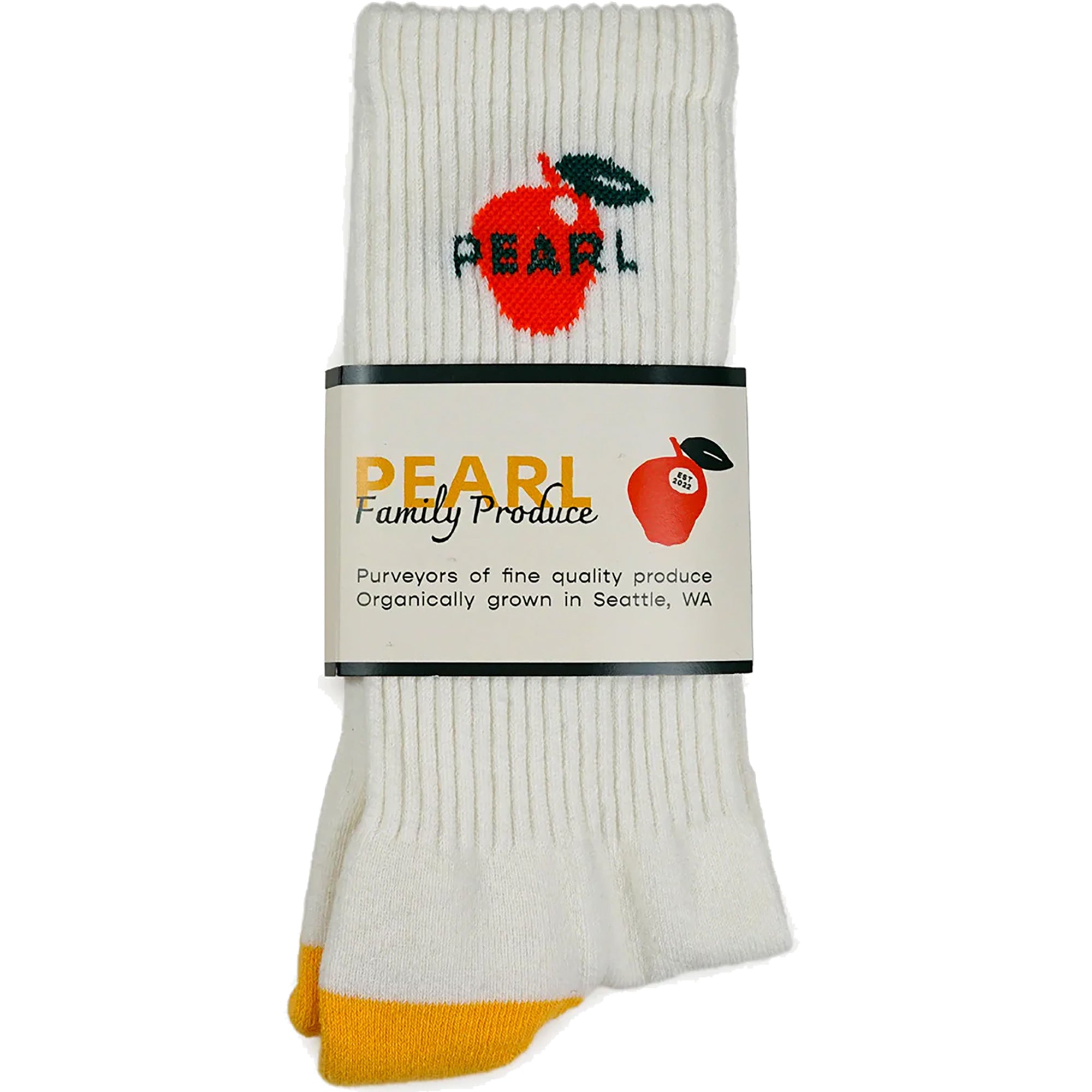 Pearl NON-GMO Socks White