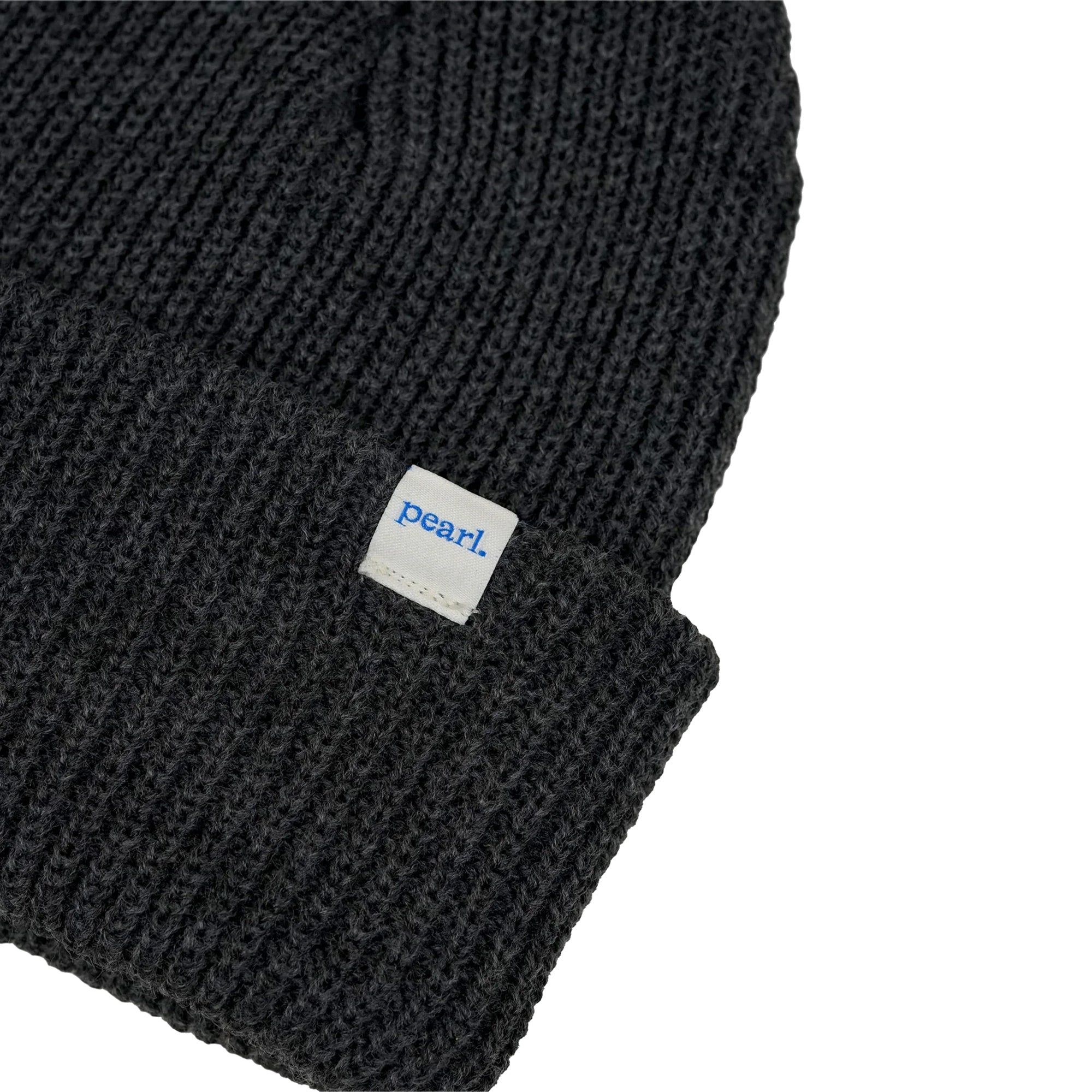 Pearl Ogol Label Watch Cap Dark Grey Heather