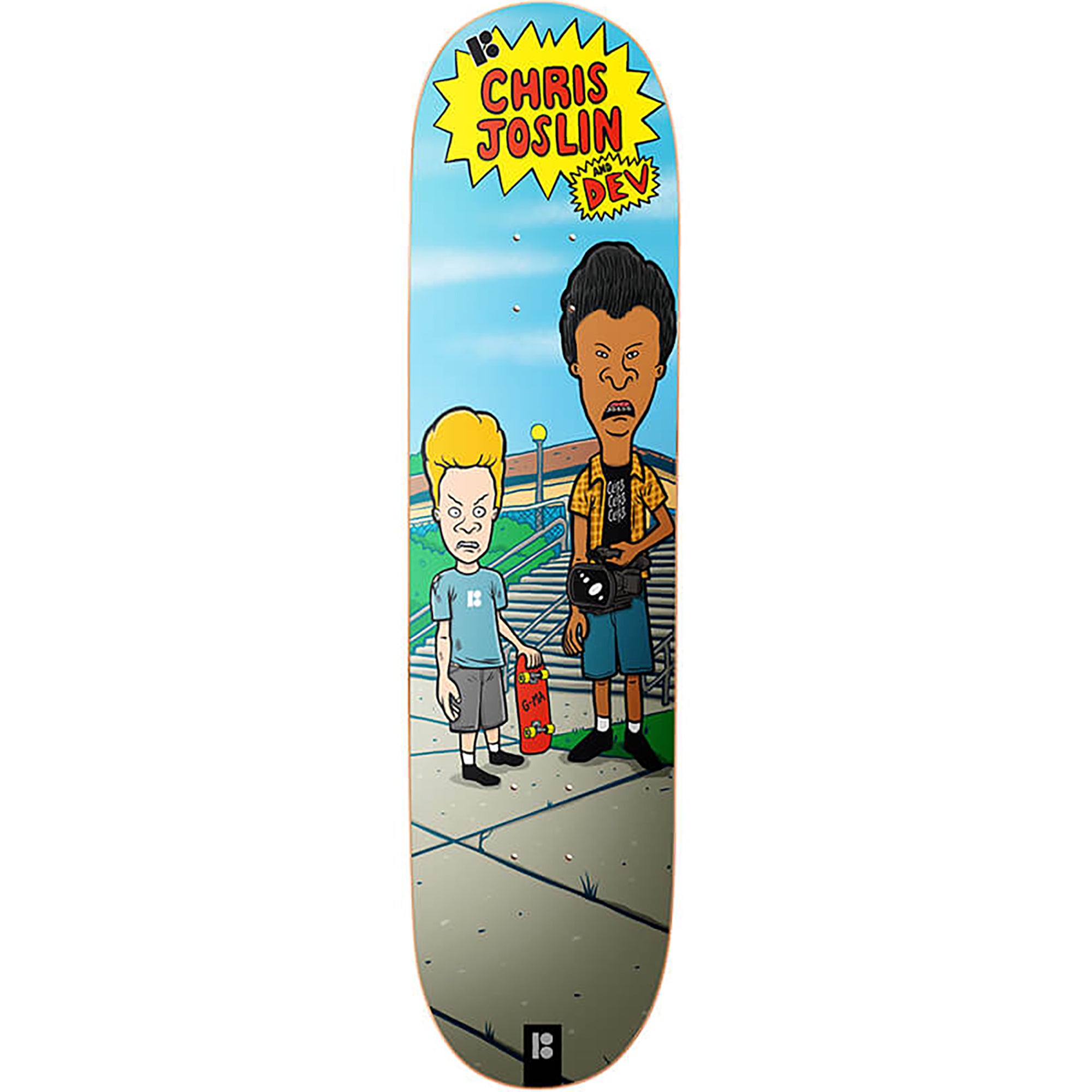 Plan B Chris Joslin Dev Twin Skateboard Deck 8.375"