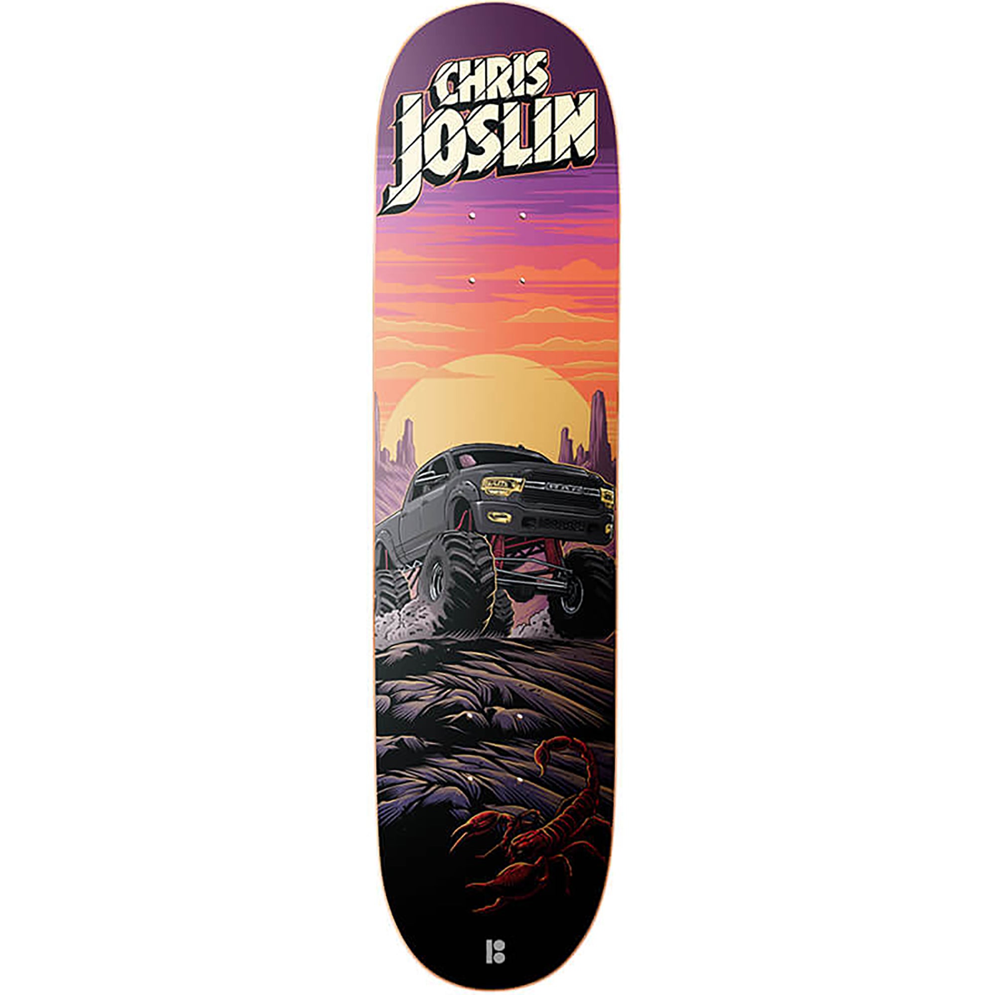 Plan B Chris Joslin Jackedup Skateboard Deck 8.375"
