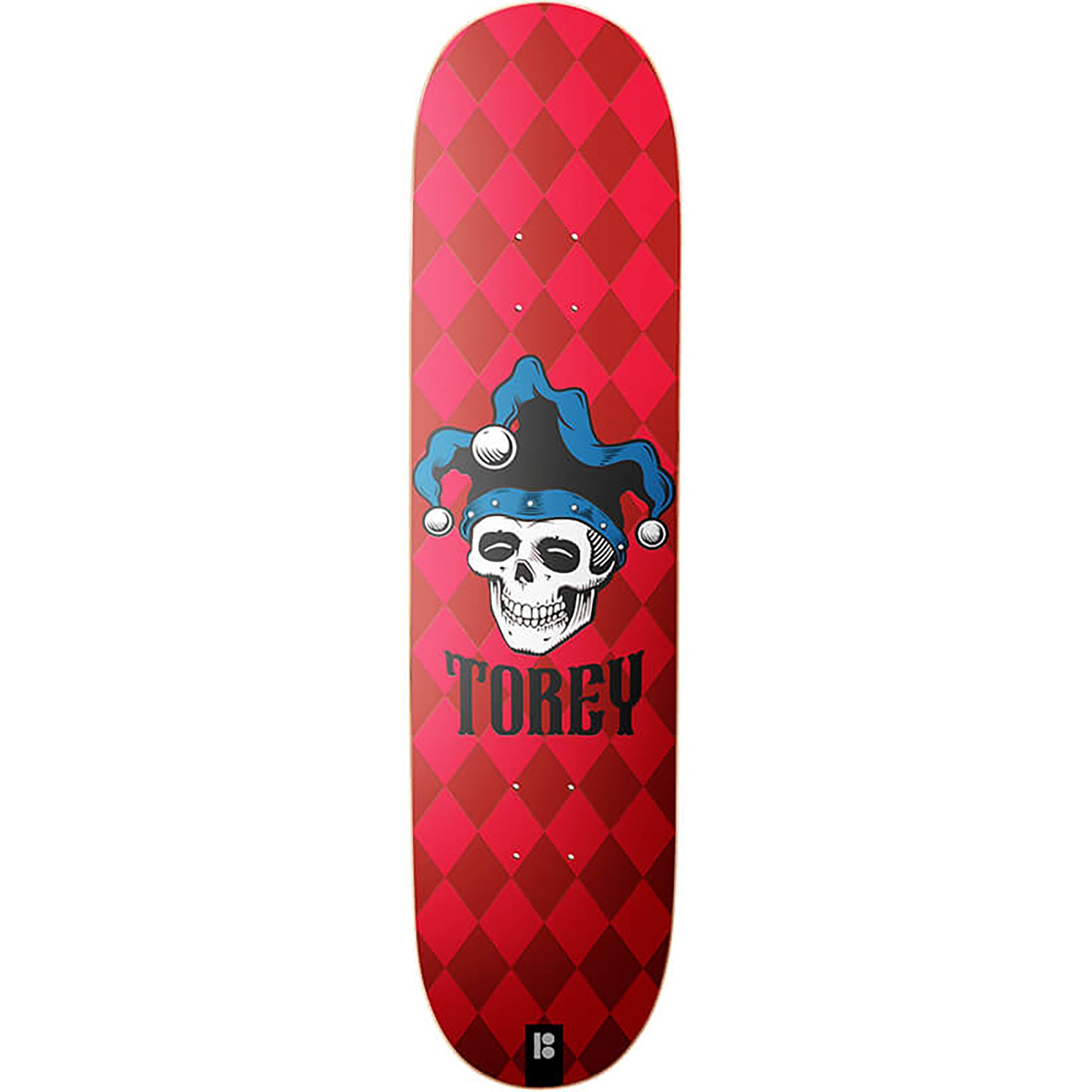 Plan B Torey Pudwill Jester Twin Skateboard Deck 8.25"