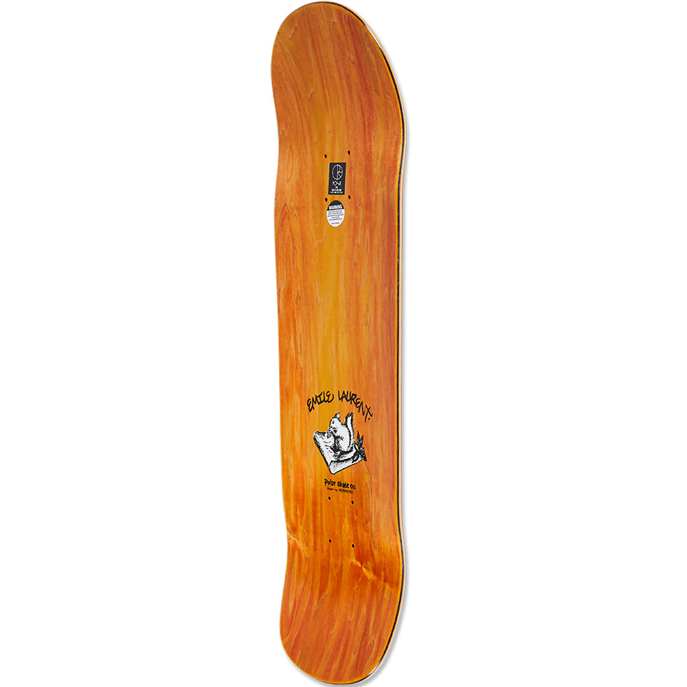 Polar Skate Co Emile Laurent Burnside 2084 P8 Skateboard Deck 8.8"