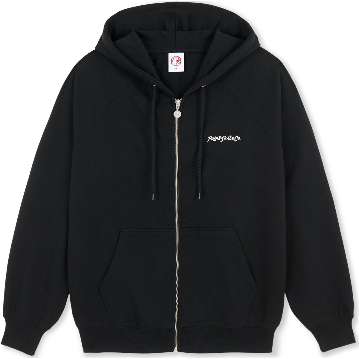 Polar Skate Co 12 Faces Default Zip Hoodie Black