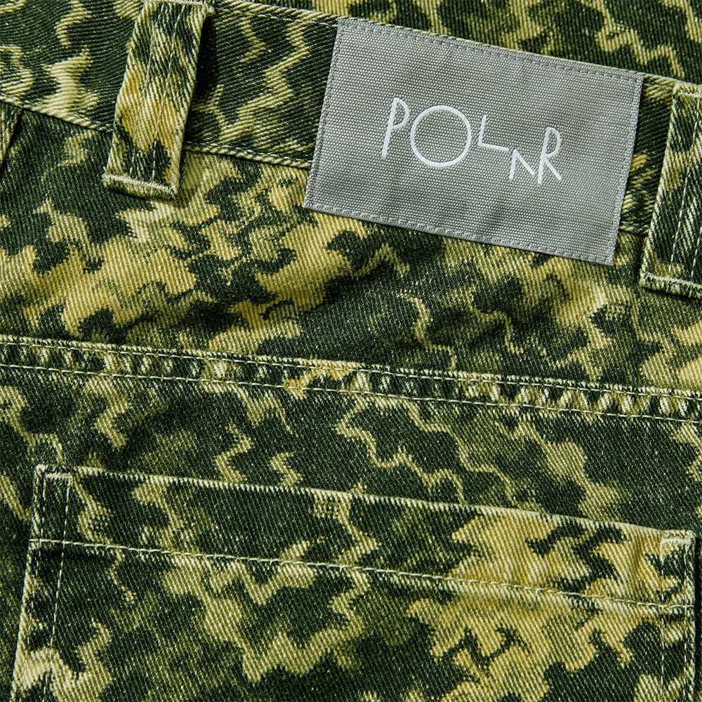 Polar Skate Co Camo '93! Work Pants Green