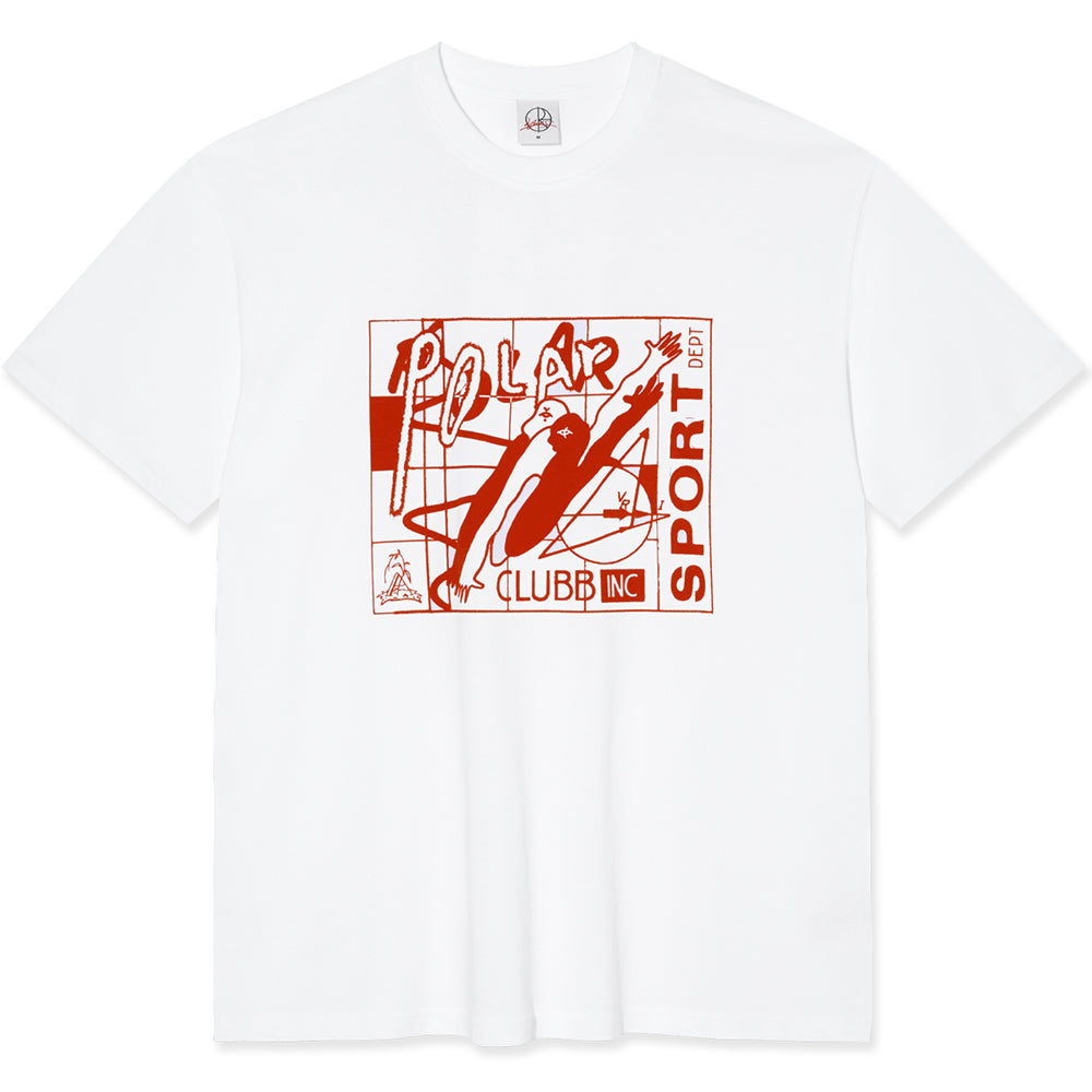 Polar Skate Co Clubb Inc Tee White