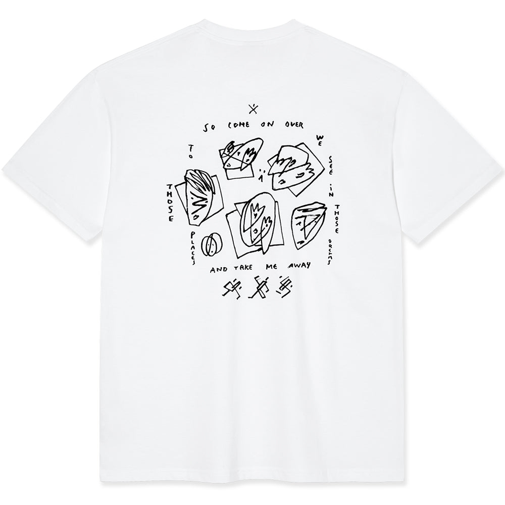 Polar Skate Co Dreams We Dream Tee White