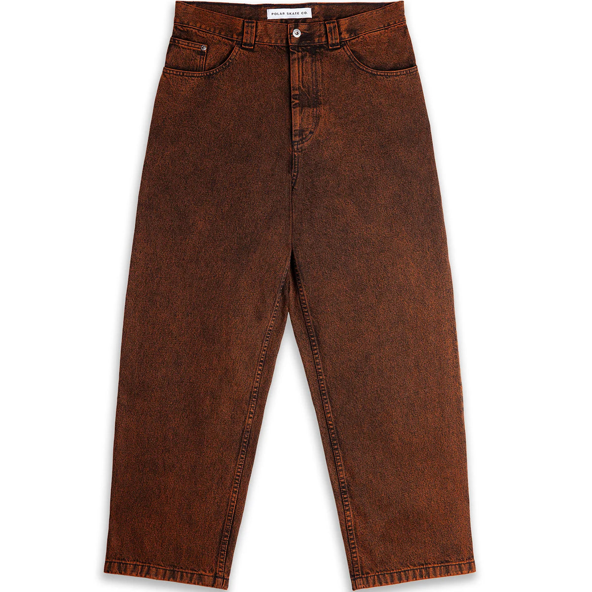 Polar Skate Co Ebou Sanyang Badalona Big Boy Pants Orange Black