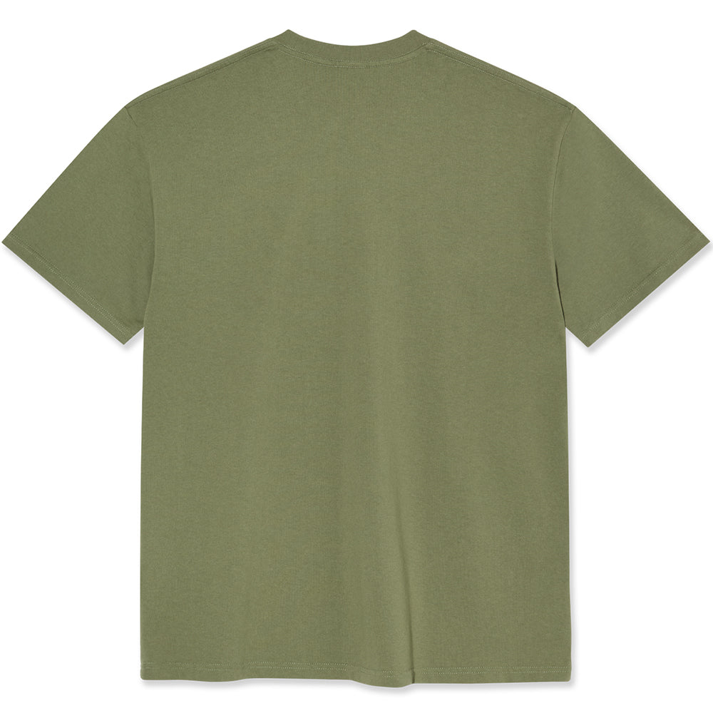 Polar Skate Co Evol Times Tee Army Green