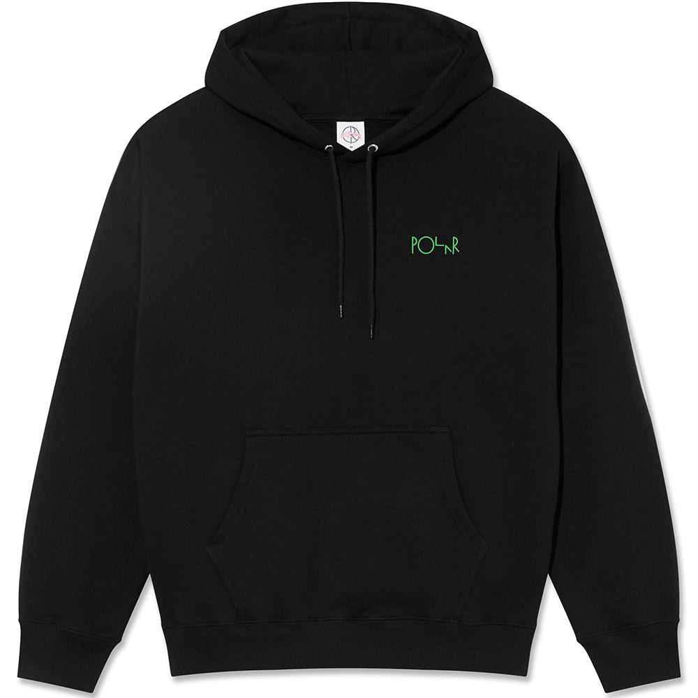 Polar Skate Co Fill Logo Ourselves Collage Dave Hoodie Black