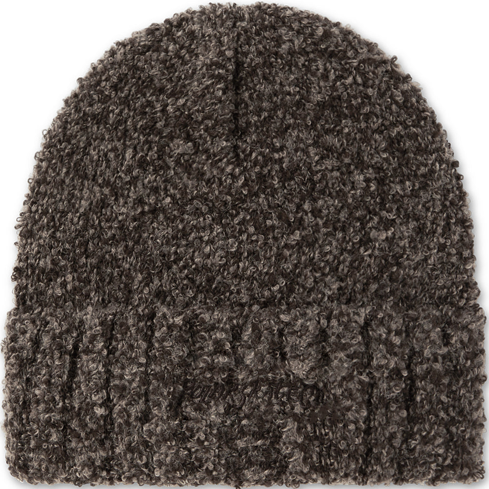 Polar Skate Co Fluffy Beanie Brown Melange