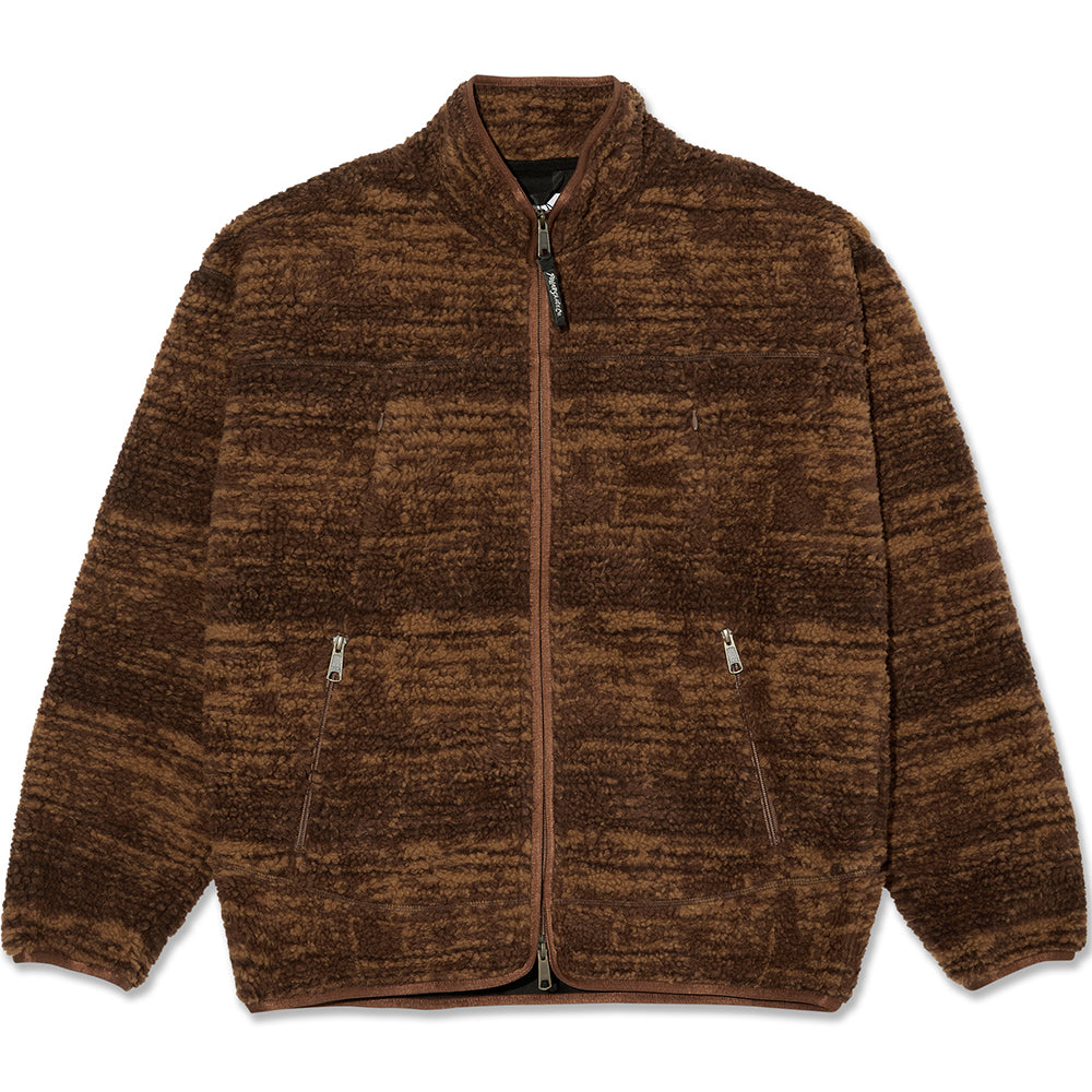 Polar Skate Co Kiko Jacket Red Brown