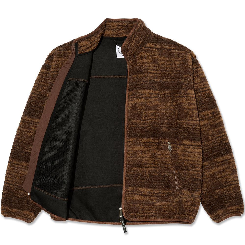 Polar Skate Co Kiko Jacket Red Brown