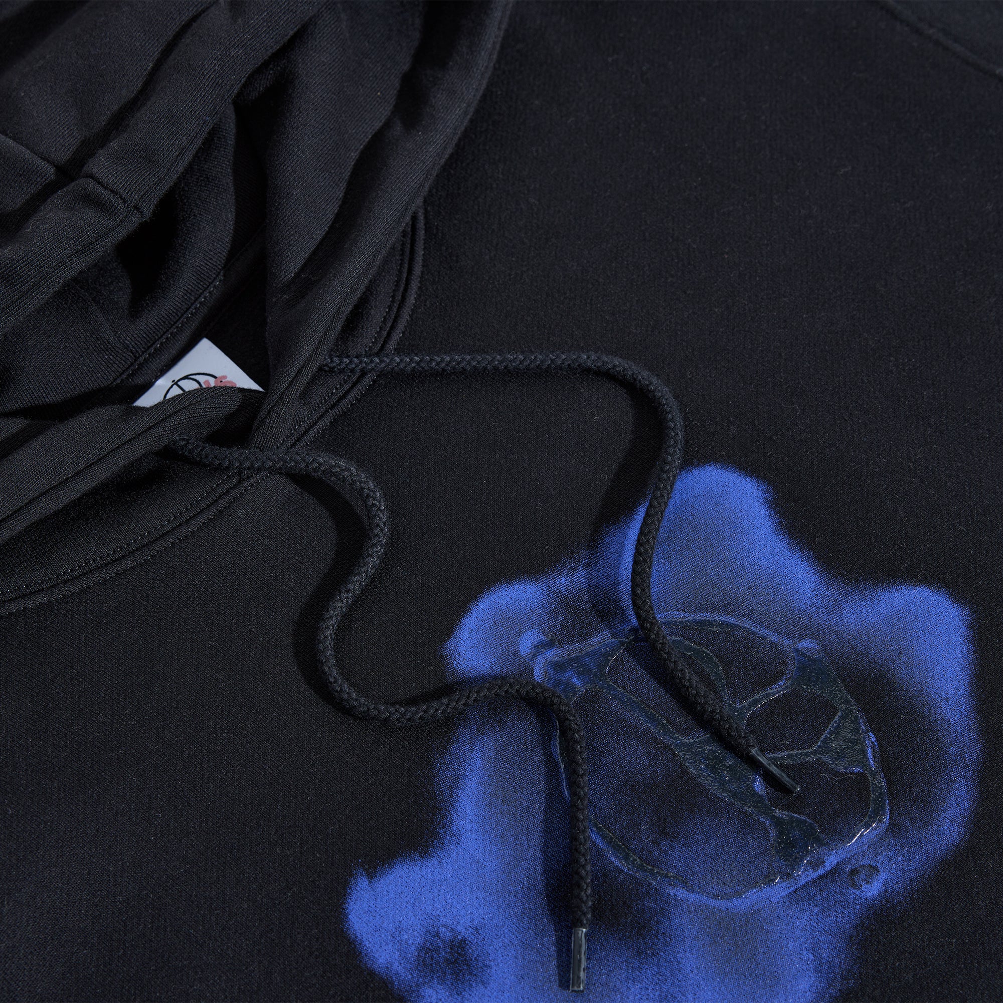 Polar Skate Co Metal Logo Dave Hoodie Black
