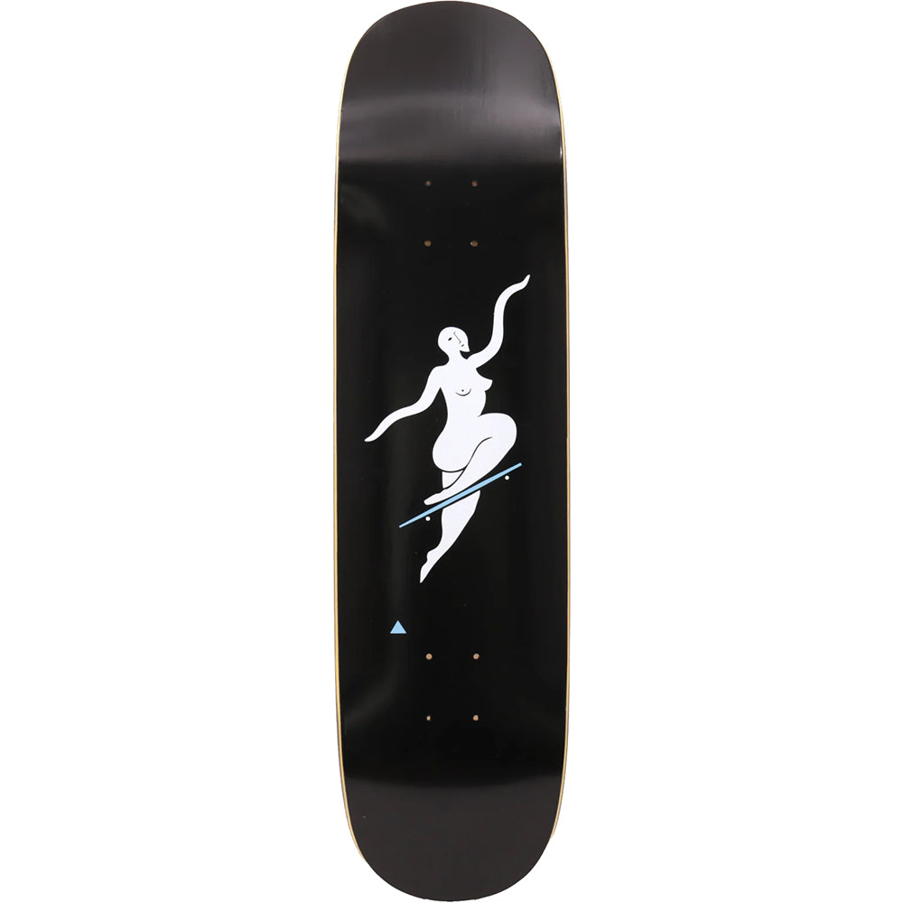 Polar Skate Co No Complies Forever Black P2 Jr Skateboard Deck 8.25"