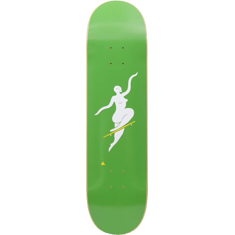 Polar Skate Co No Complies Forever Green Skateboard Deck 8.125"