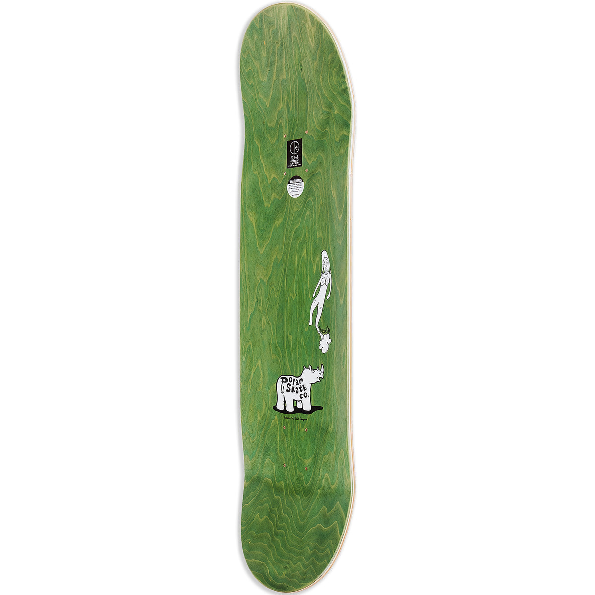 Polar Skate Co Oskar Rozenberg Barbara Skateboard Deck 8"