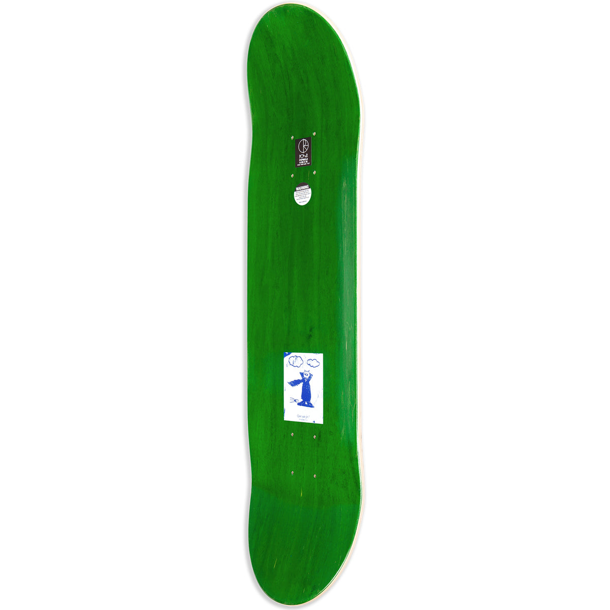 Polar Skate Co Román González Flying Carpet Skateboard Deck 8.25"