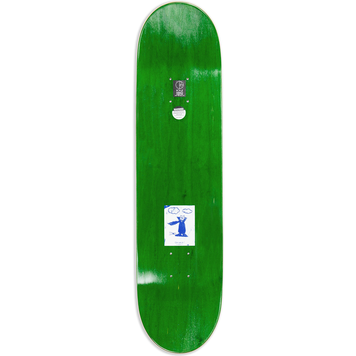 Polar Skate Co Román González Flying Carpet Skateboard Deck 8.25"