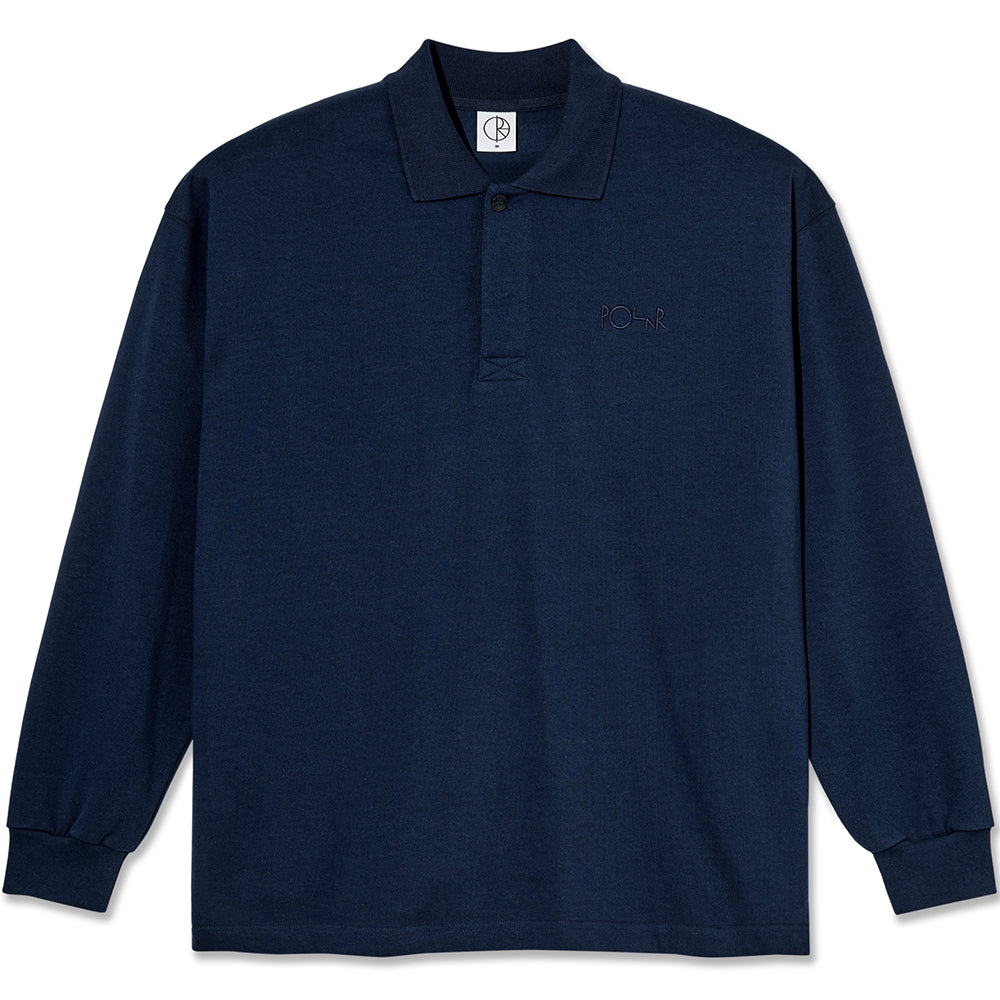 Polar Skate Co Rugby Shirt Dark Blue